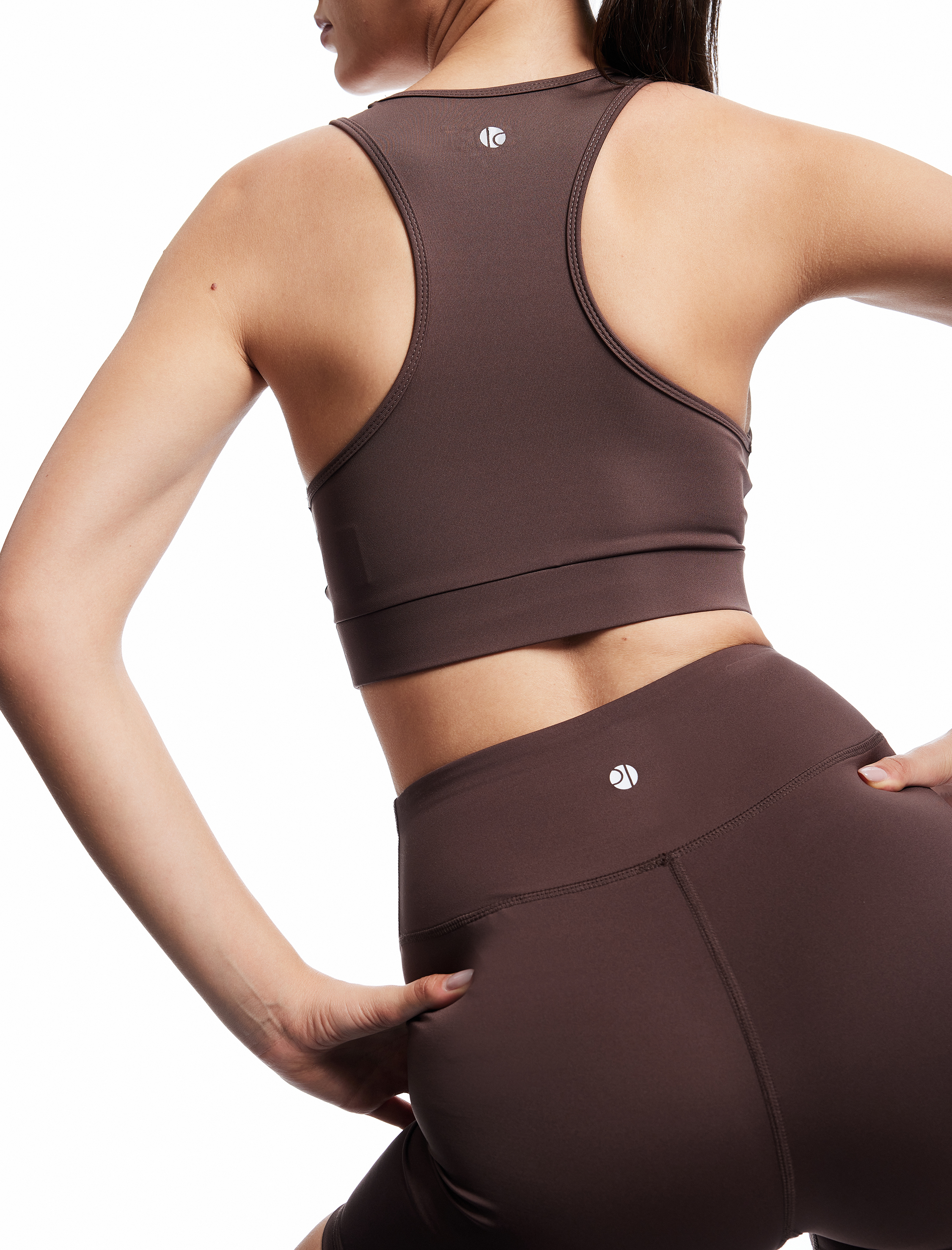   U Yaka Kolsuz Slim Fit Kaplı Sporcu Sütyeni