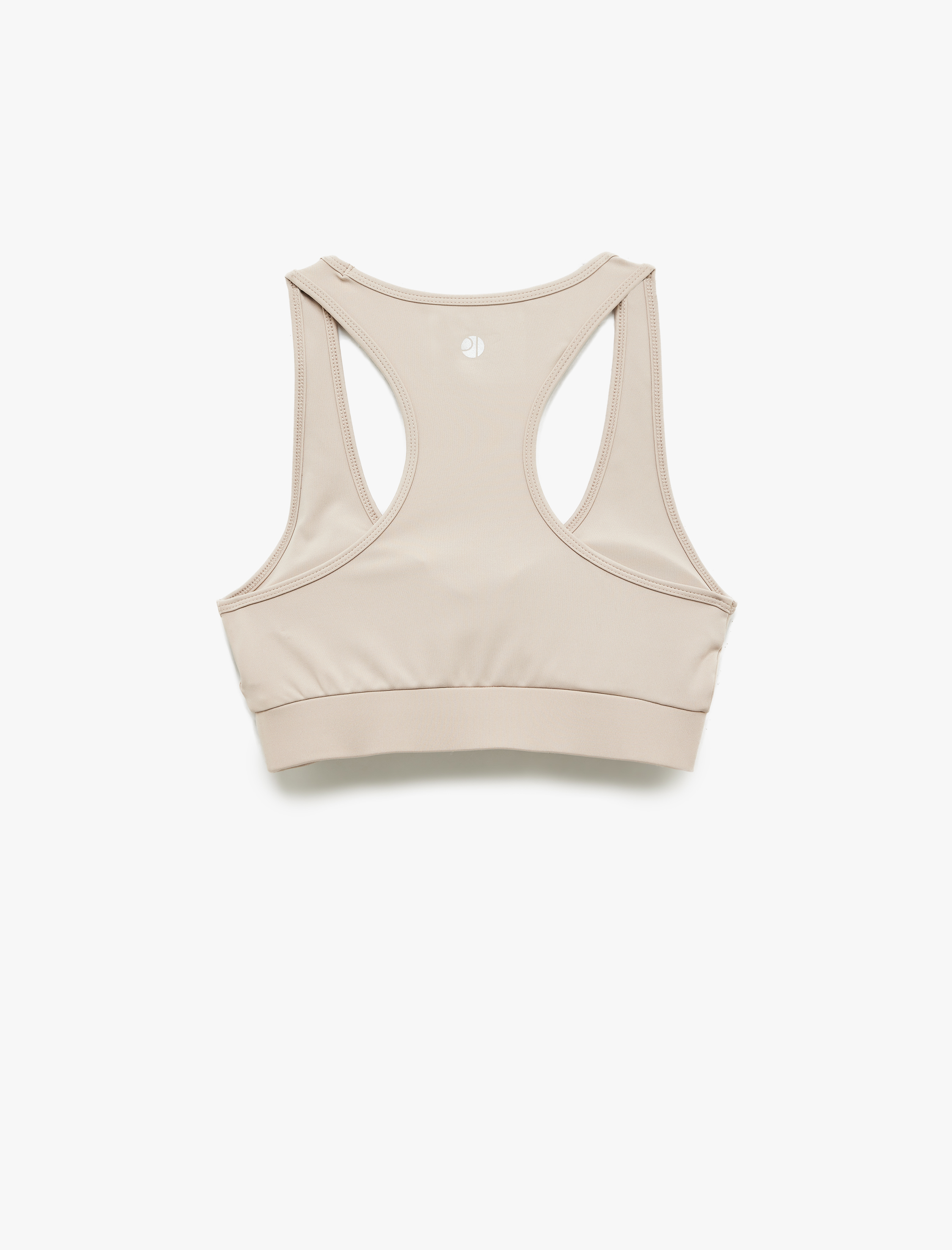   U Yaka Kolsuz Slim Fit Kaplı Sporcu Sütyeni