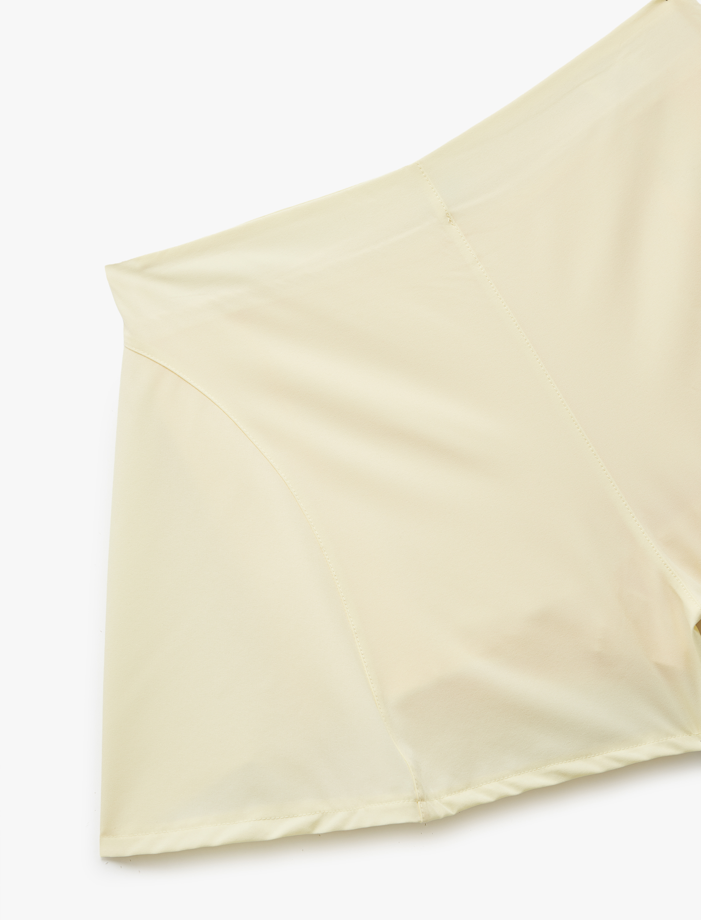   Yüksek Bel Rahat Kesim Bloklu Mini Paraşüt Spor Şort