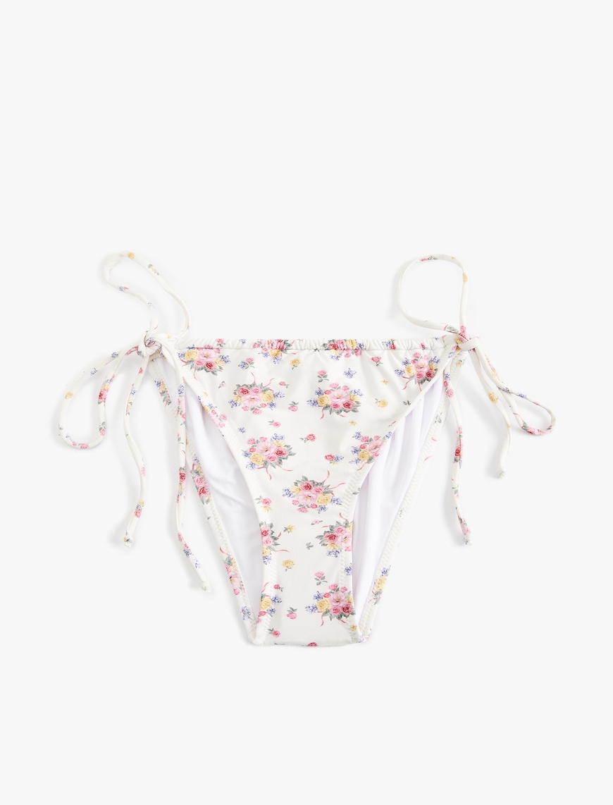   Koton X Sibil Çetinkaya - Düşük Bel Çiçekli Bikini Altı
