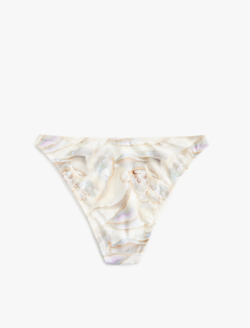   Koton X Şahika Ercümen - Soyut Desenli Bikini Altı