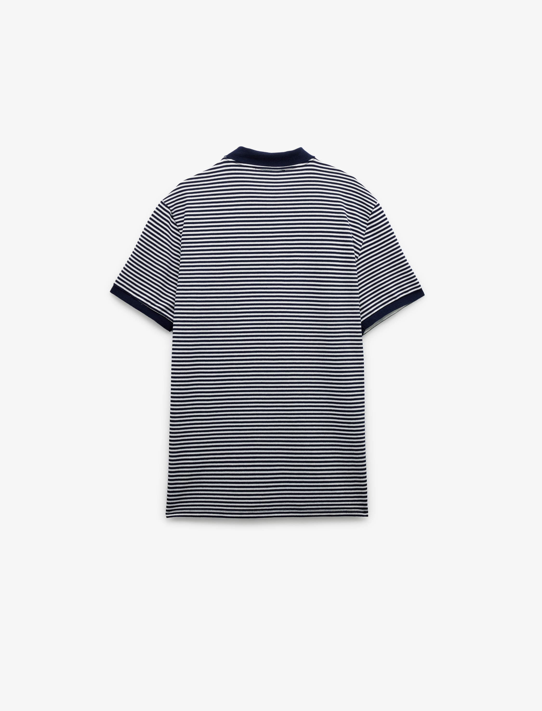   Regular Fit Kısa Kollu Fermuarlı Polo Yaka Tişört