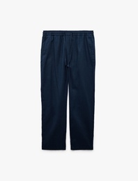 Cep Detaylı Regular Fit Beli Bağcıklı Pantolon