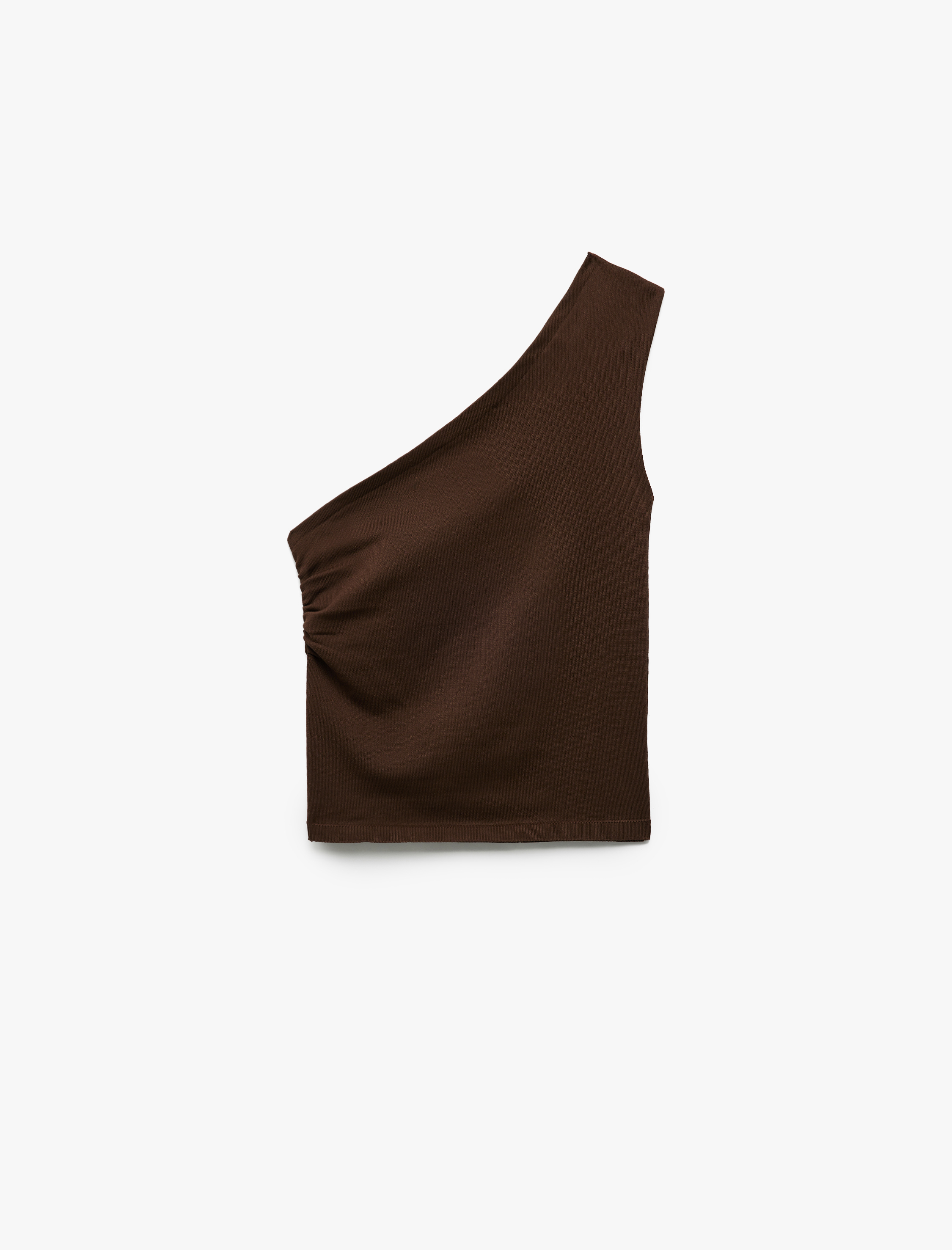   Koton X Melis Ağazat - Metal Aksesuarlı Kolsuz Tek Omuz Bluz