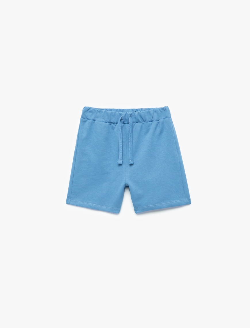  Erkek Bebek Pamuklu Mini Basic Şort