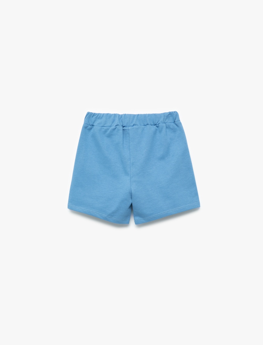  Erkek Bebek Pamuklu Mini Basic Şort