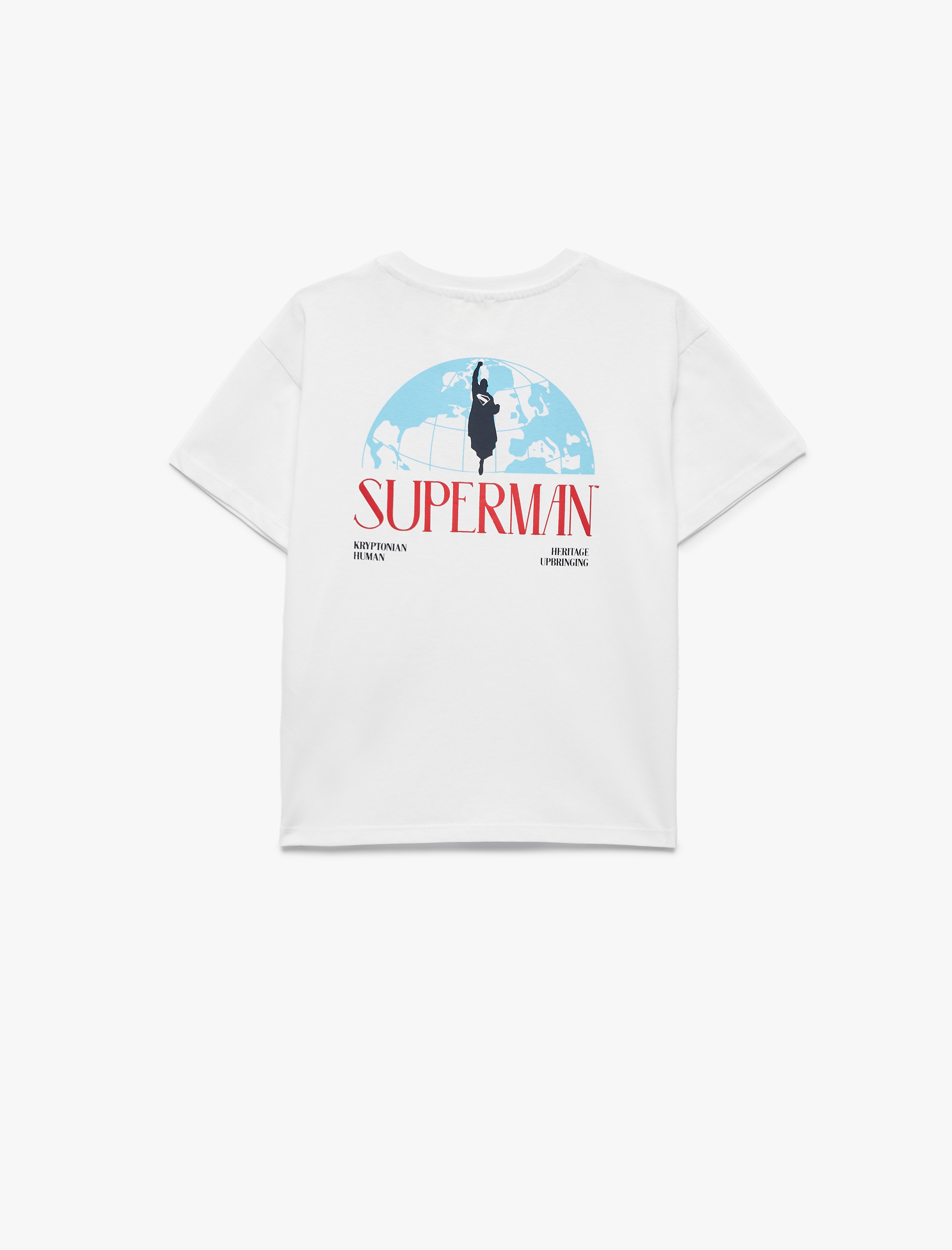  Erkek Çocuk Pamuklu Bisiklet Yaka Kısa Kollu Baskılı Tişört