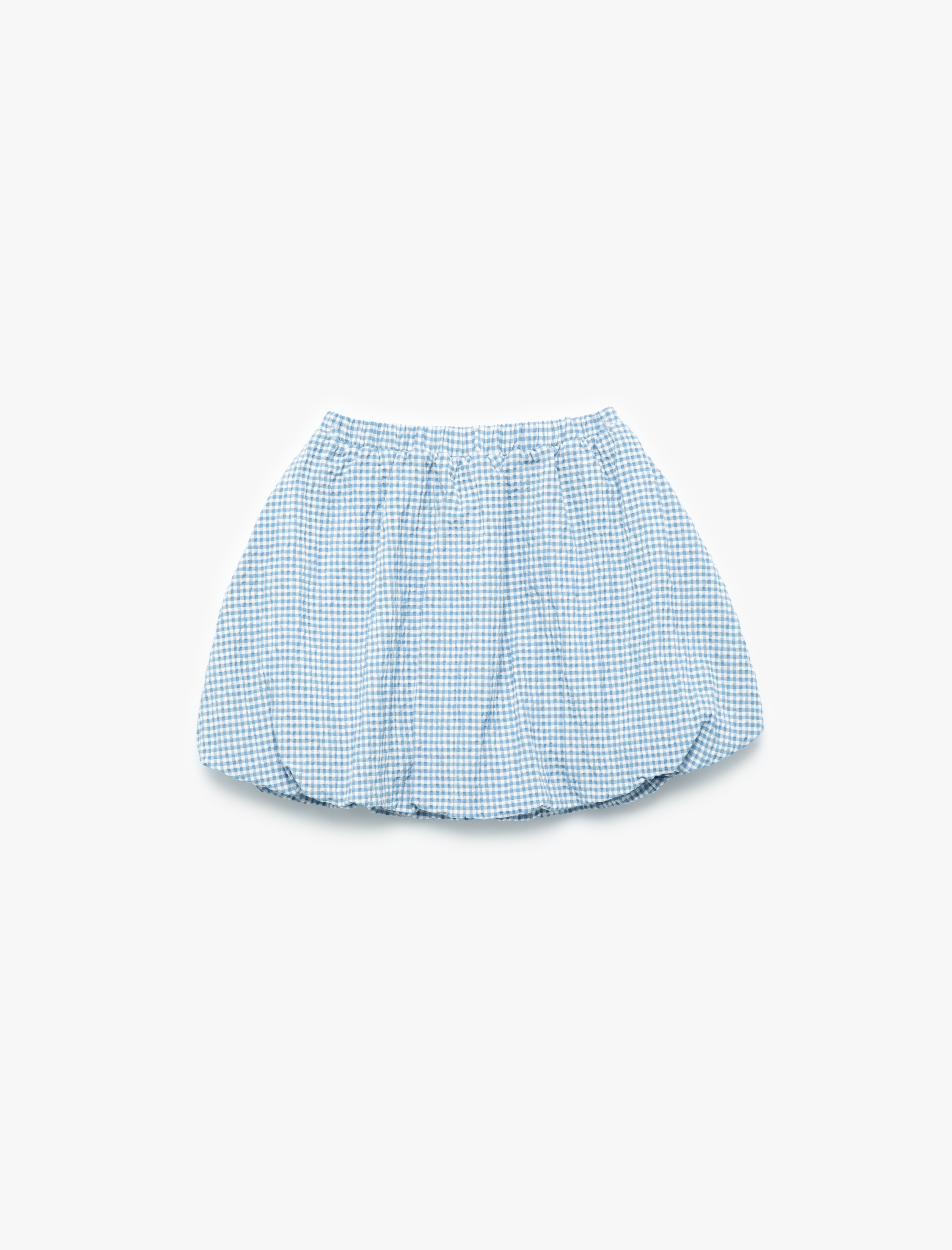  Kız Bebek Fiyonk Detaylı Pötikareli Mini Balon Etek