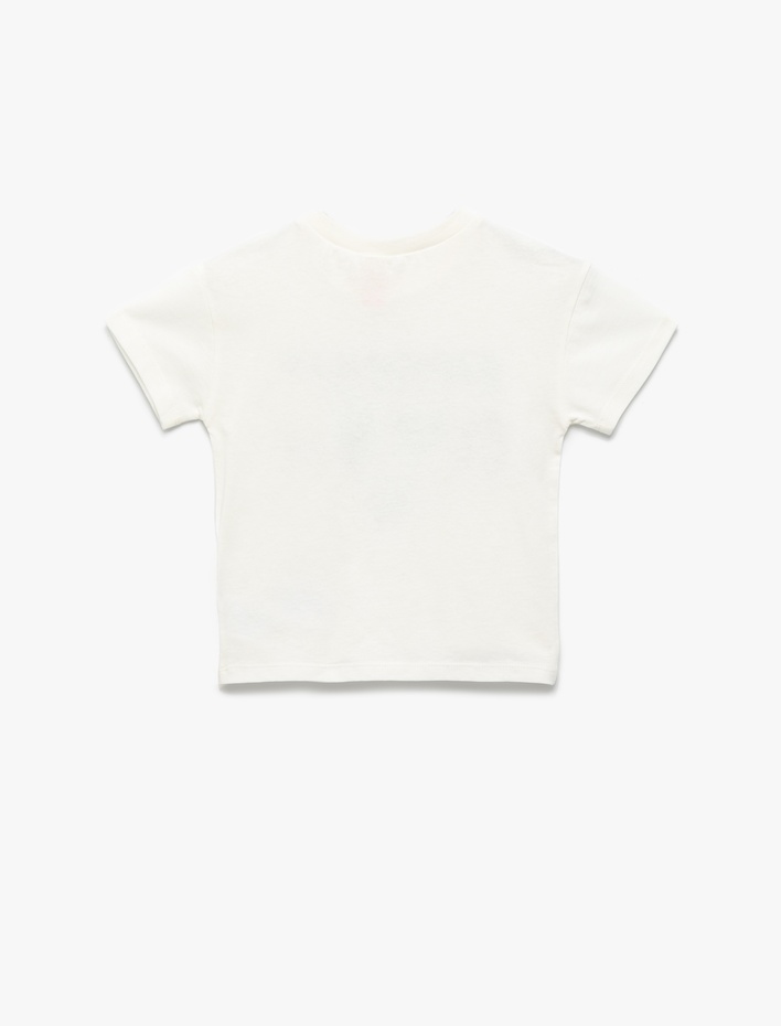 Erkek Bebek Superman Lisanslı Bisiklet Yaka Kısa Kollu Pamuklu Baskılı Tişört