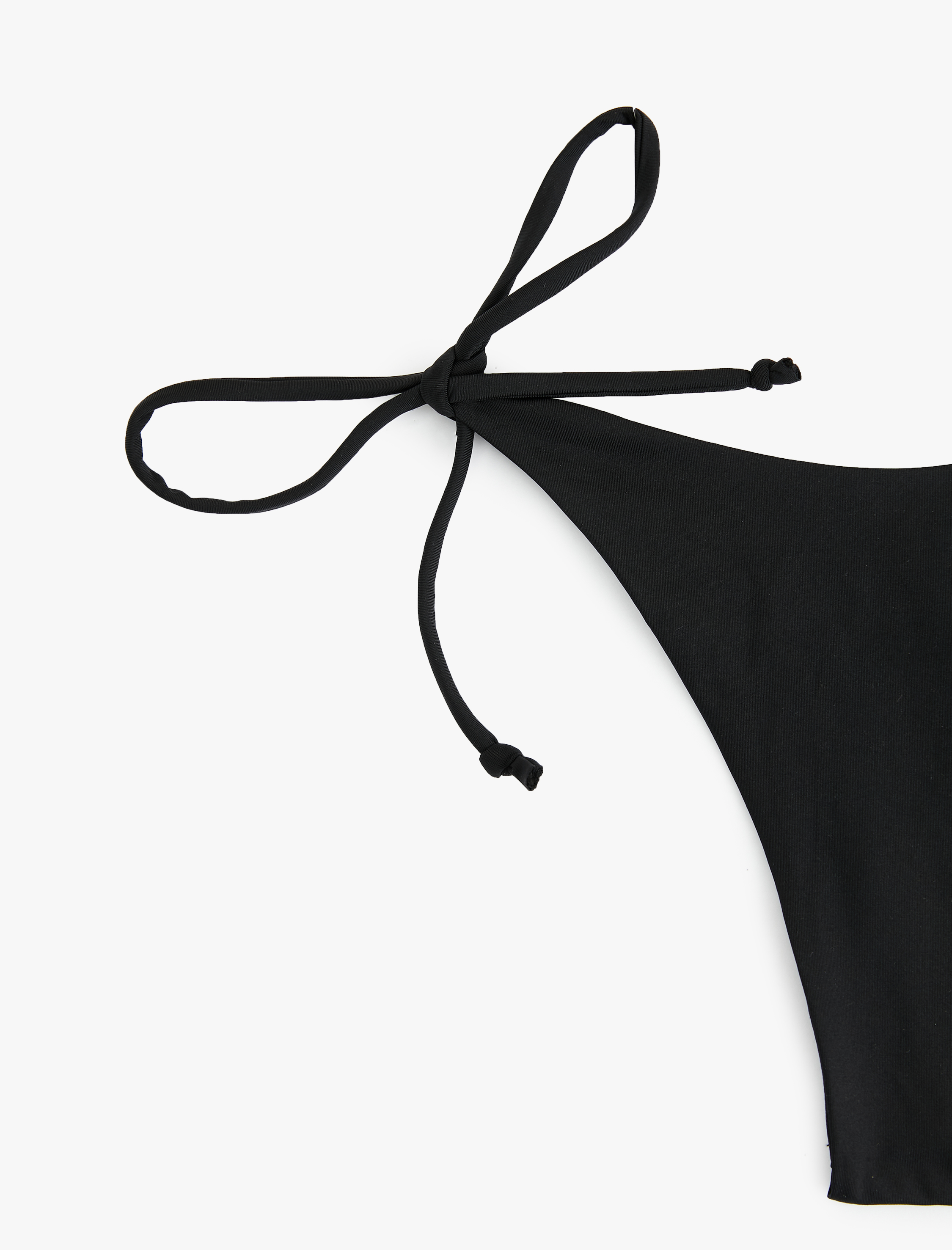   Bağlama Detaylı İpli Düşük Bel String Bikini Altı