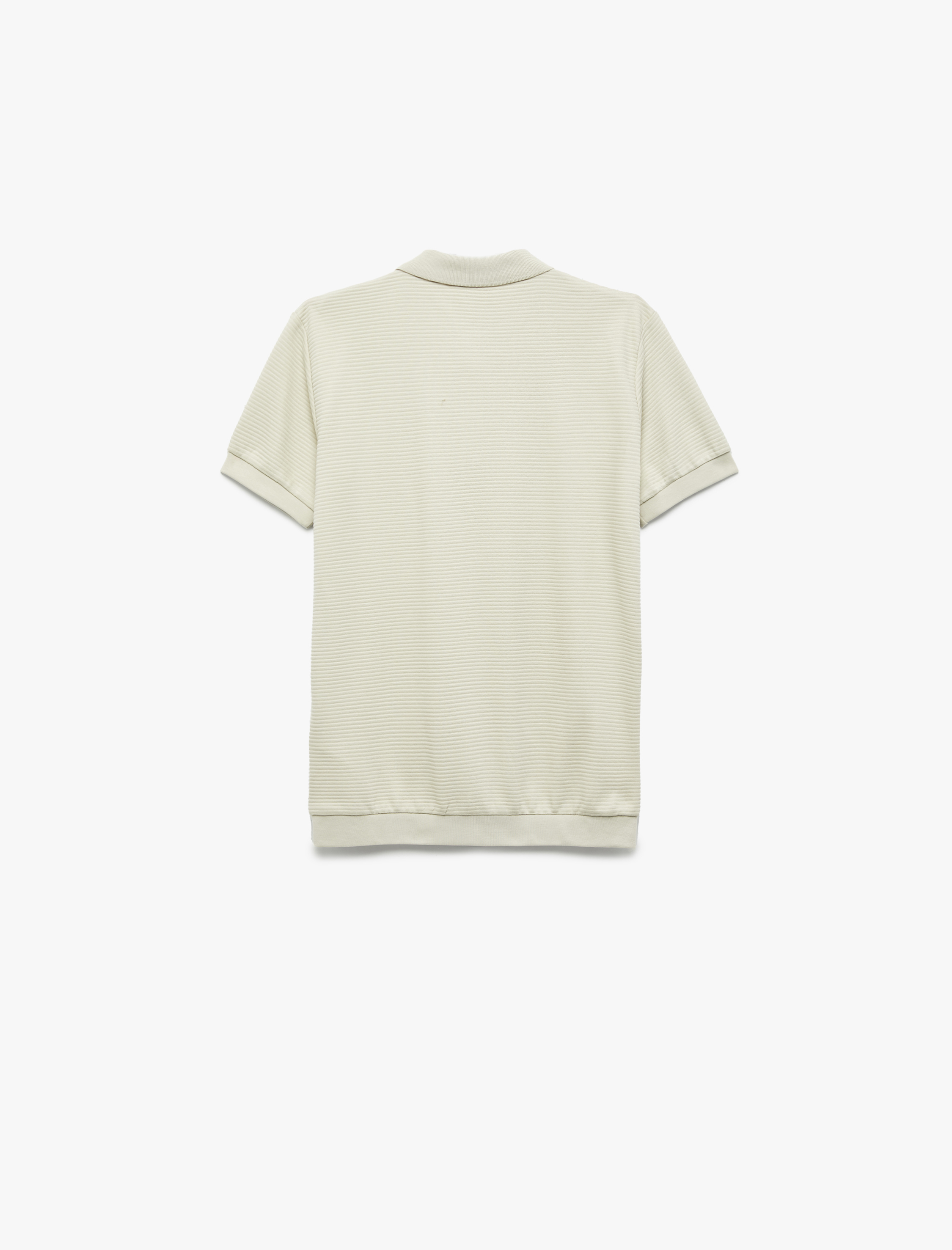 Erkek Çocuk Çıtçıt Düğme Detaylı Polo Yaka Kısa Kollu Pamuklu Tişört