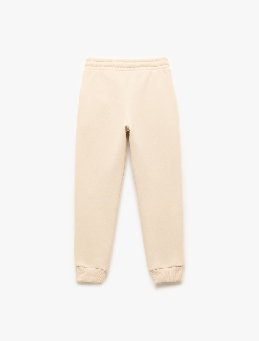  Erkek Çocuk Beli Lastikli Cepli Basic Jogger Eşofman Altı
