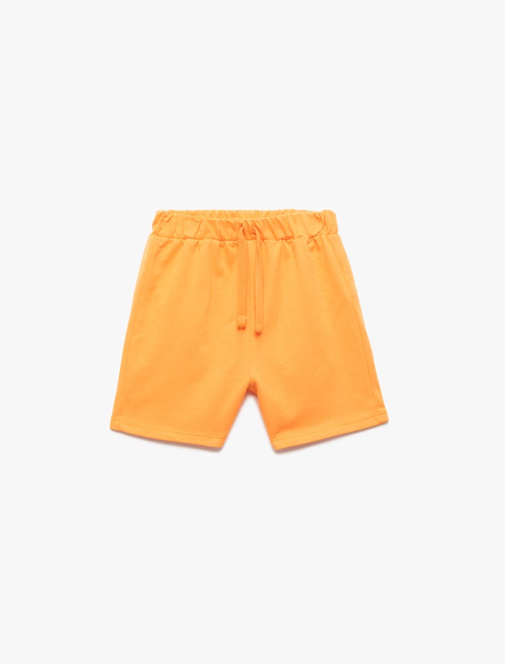 Erkek Bebek Pamuklu Mini Basic Şort