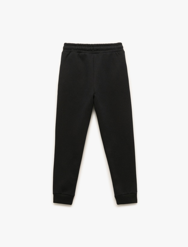 Beli Lastikli Cepli Şardonlu Basic Jogger Eşofman Altı_1