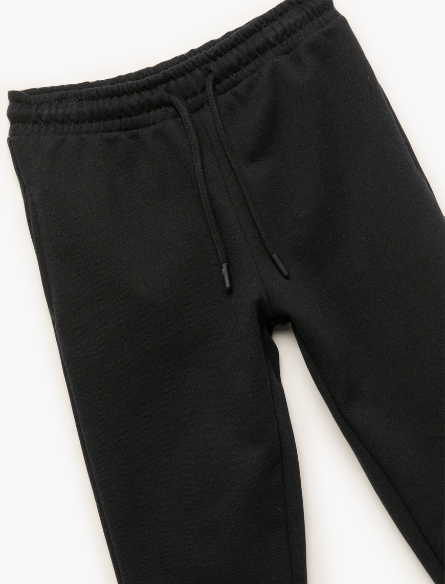  Erkek Çocuk Beli Lastikli Cepli Basic Jogger Eşofman Altı