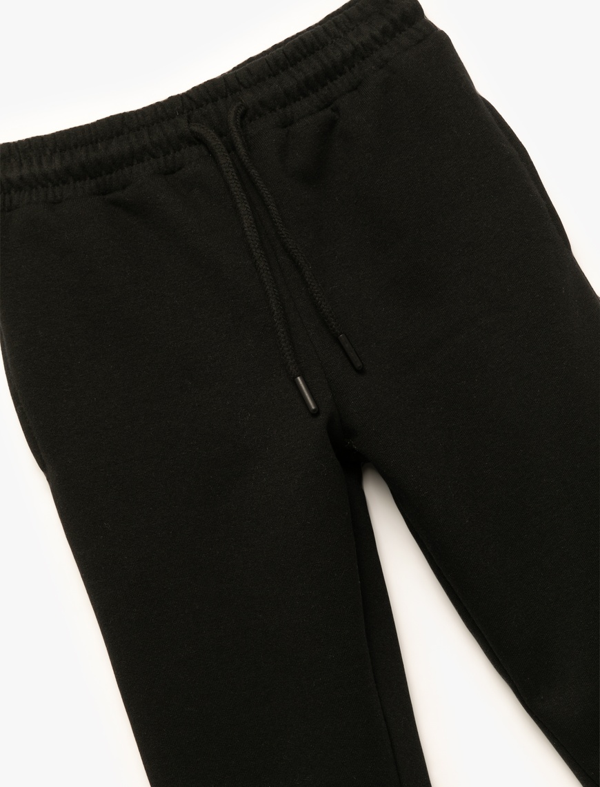  Erkek Çocuk Beli Lastikli Cepli Basic Jogger Eşofman Altı