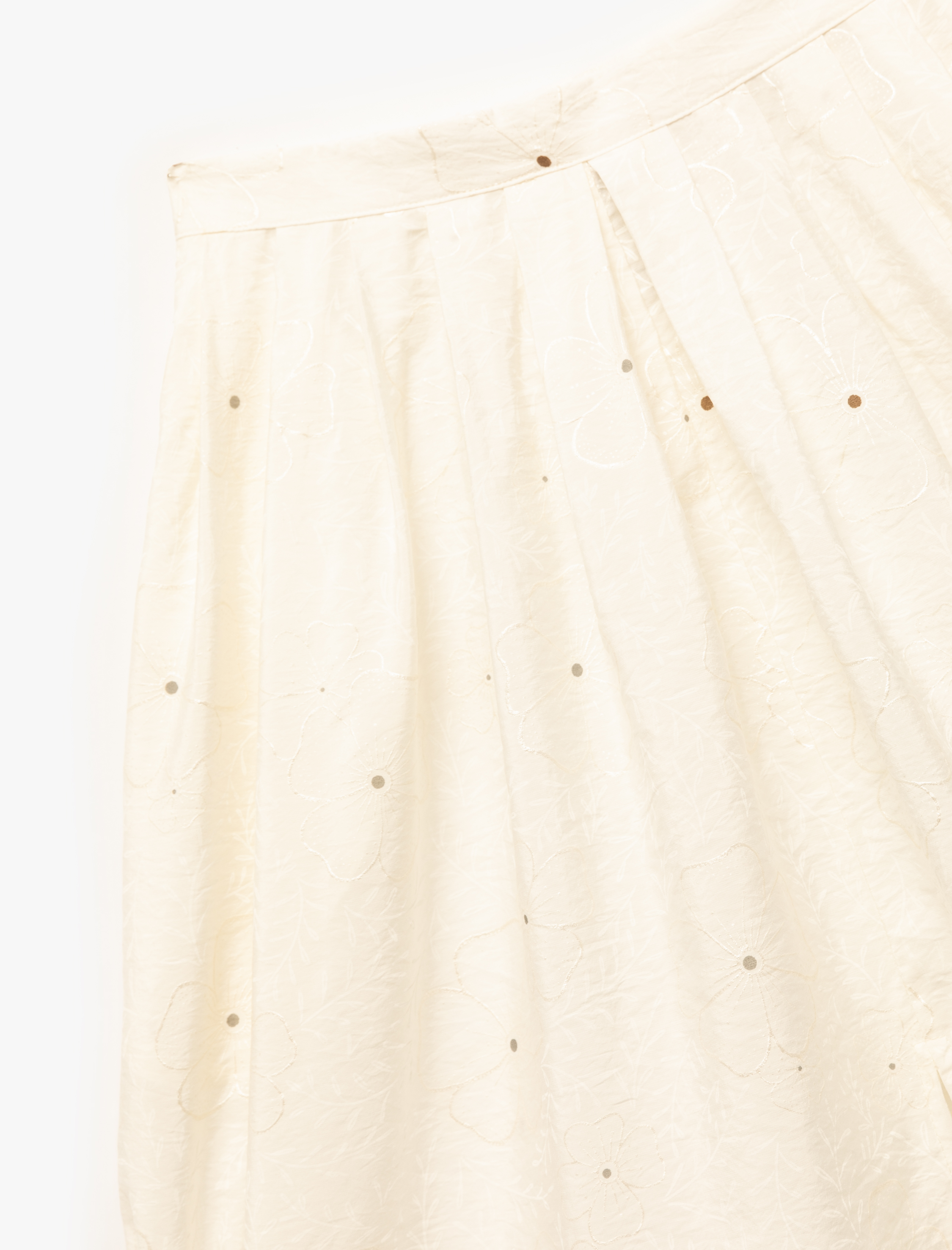  Kız Çocuk A Kesim Pileli Bol Kesim Viskon Midi Etek