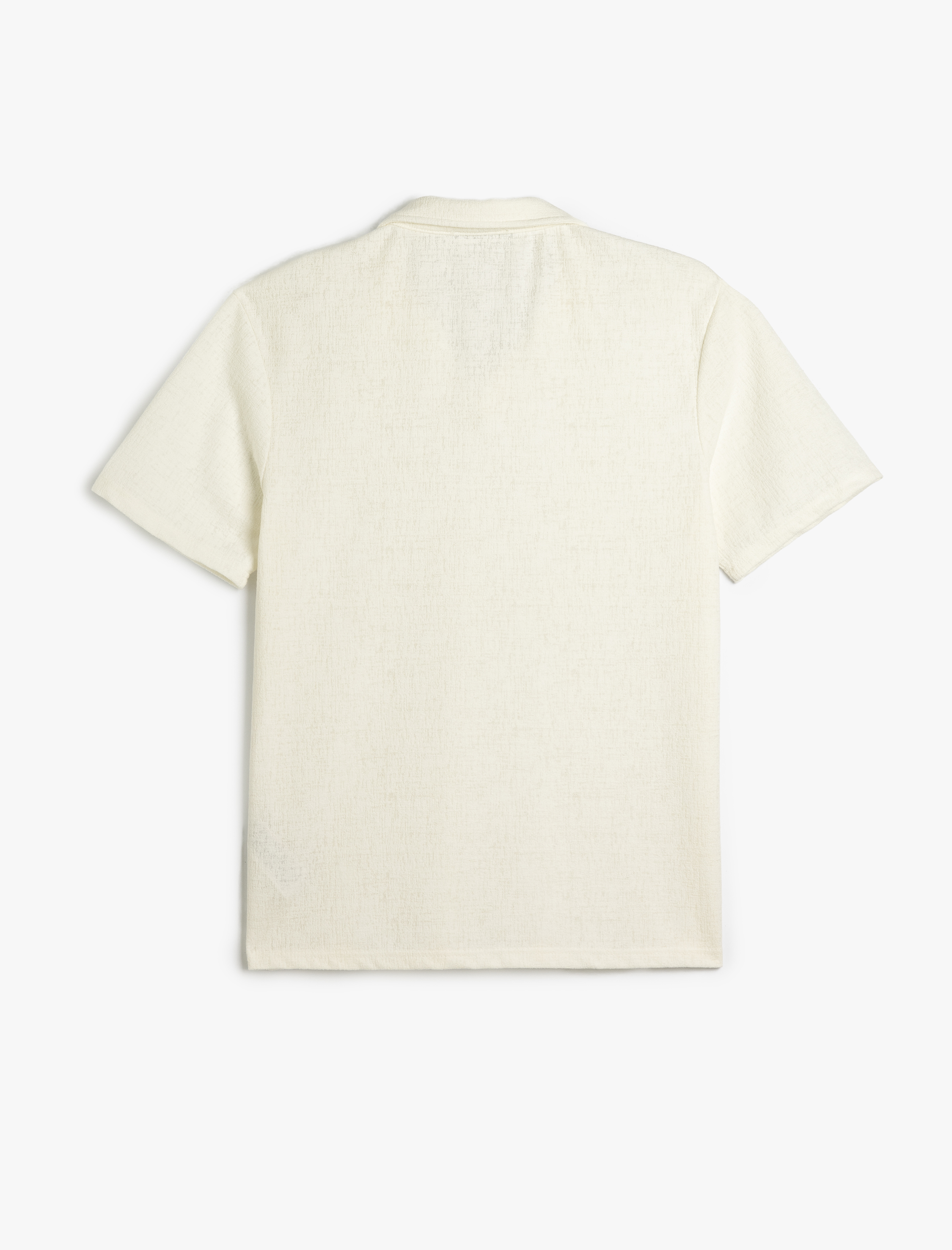   Pamuklu Regular Fit V Polo Yaka Kısa Kollu Tişört