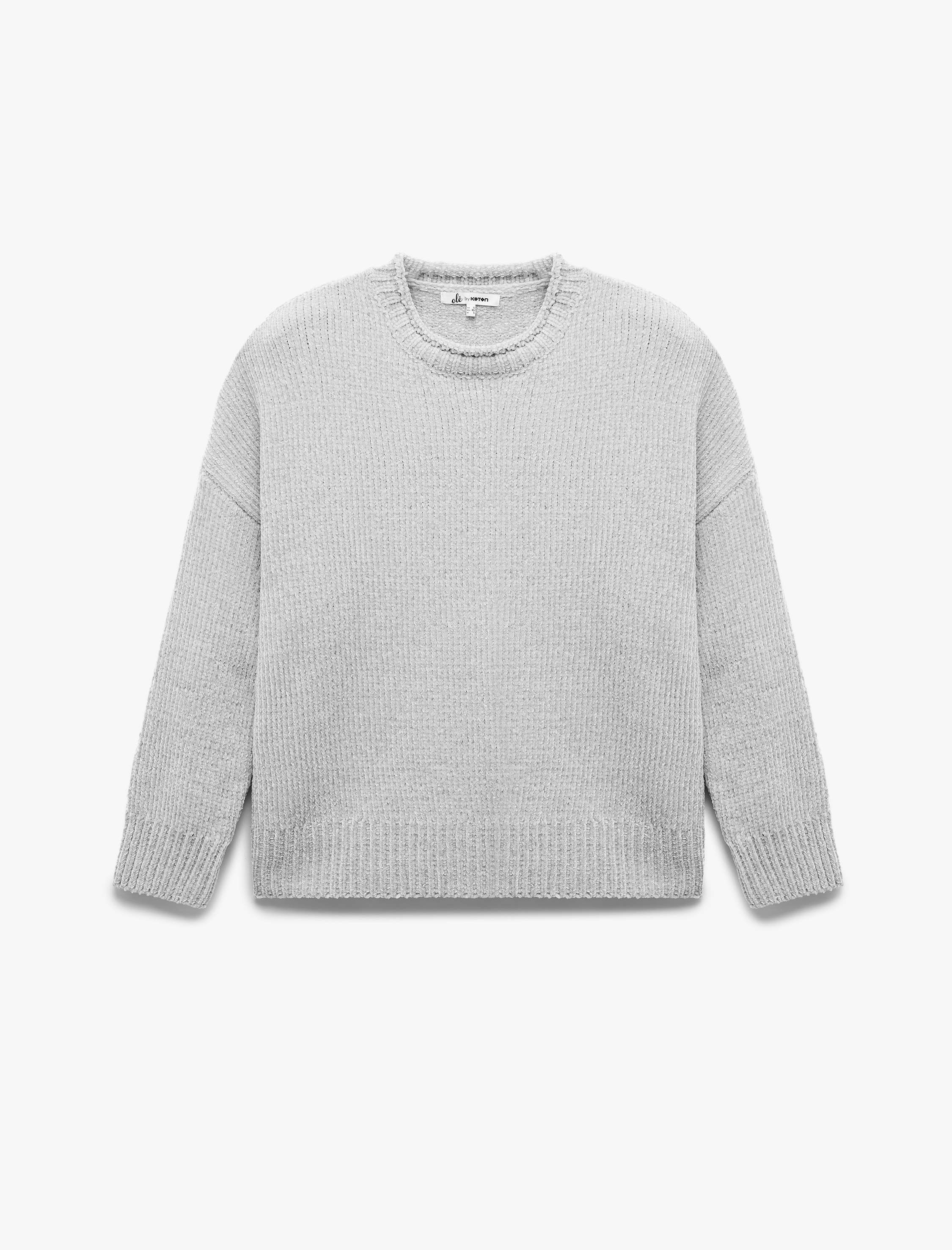   Uzun Kollu Bisiklet Yaka Basic Triko Kazak