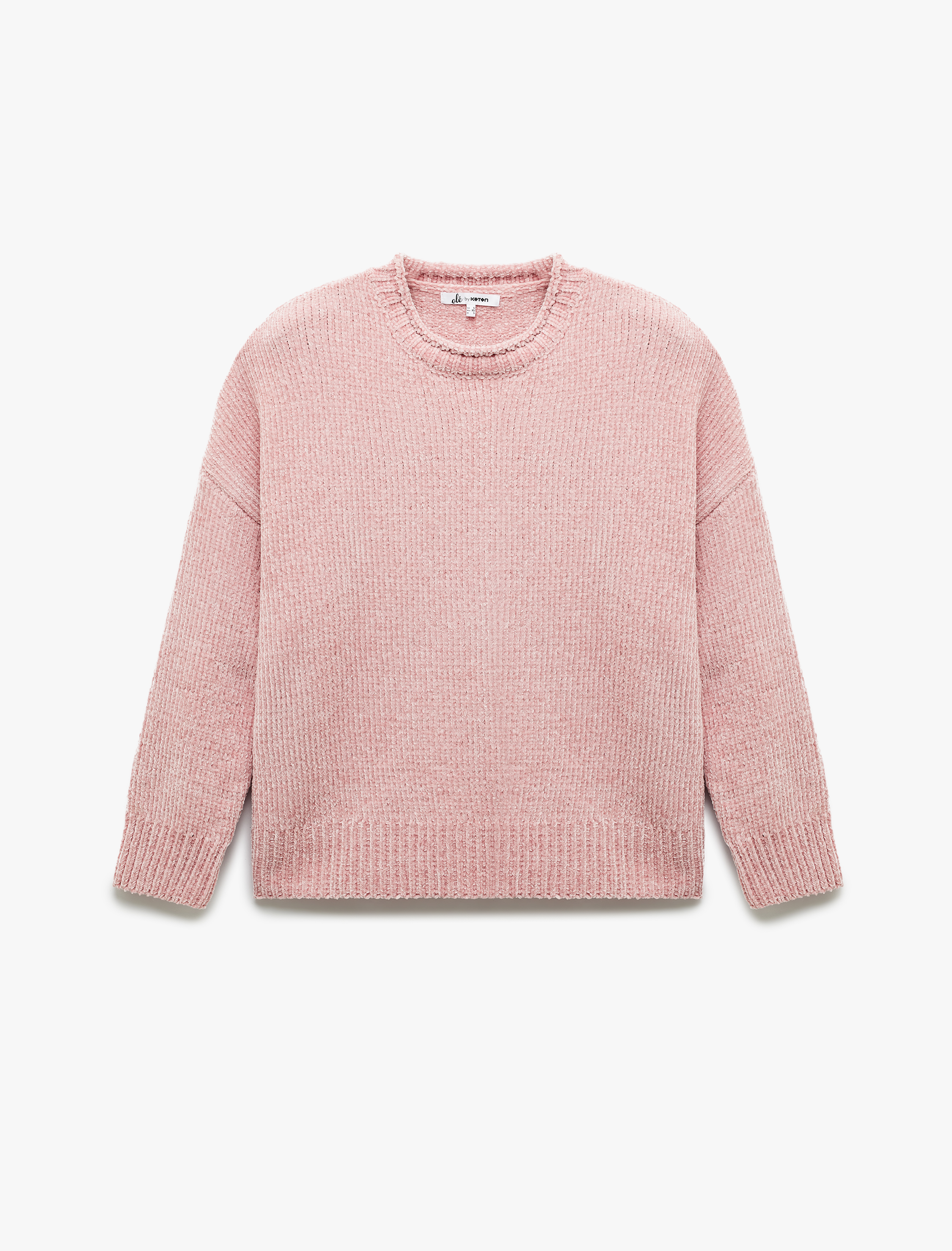 Uzun Kollu Bisiklet Yaka Basic Triko Kazak