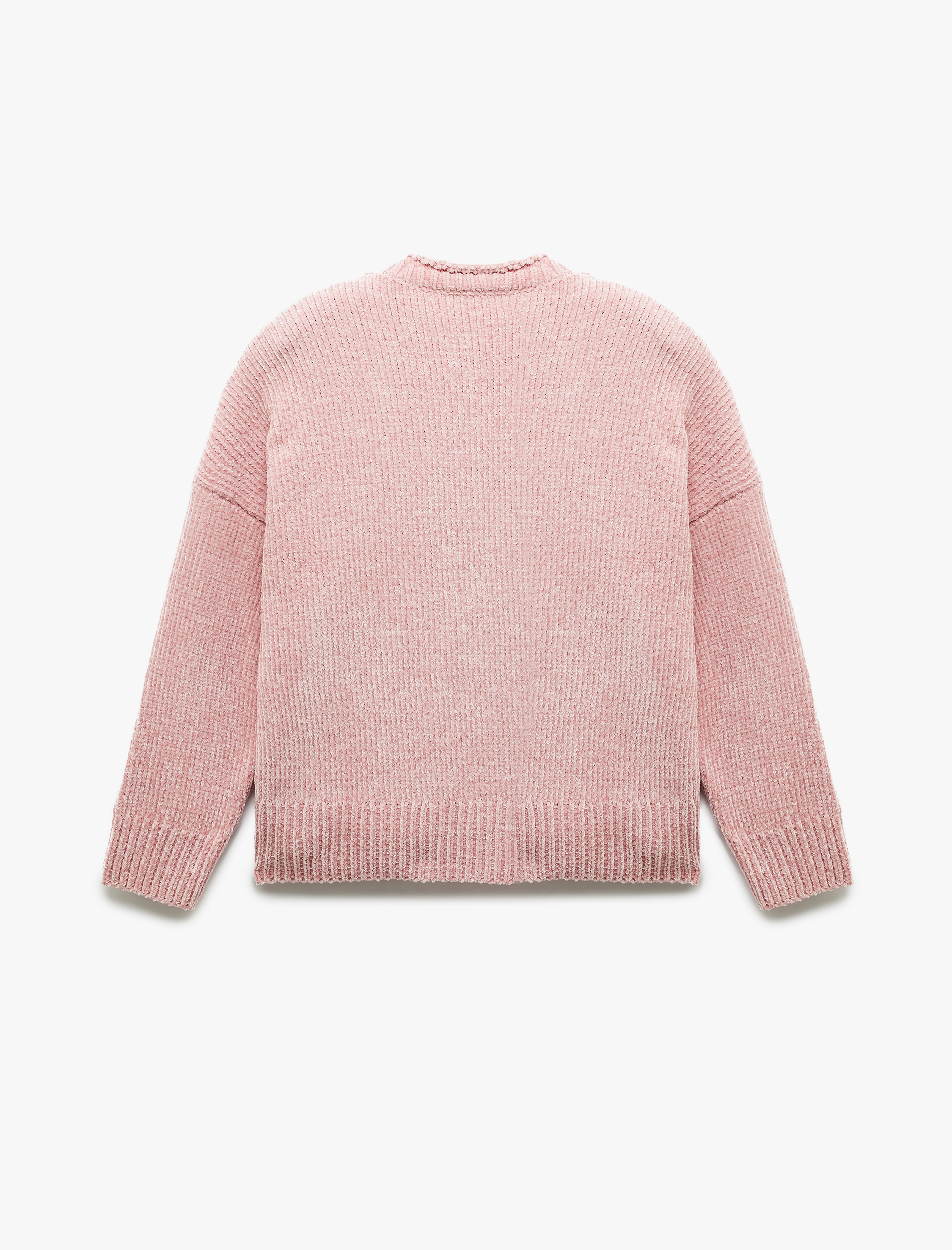 Uzun Kollu Bisiklet Yaka Basic Triko Kazak