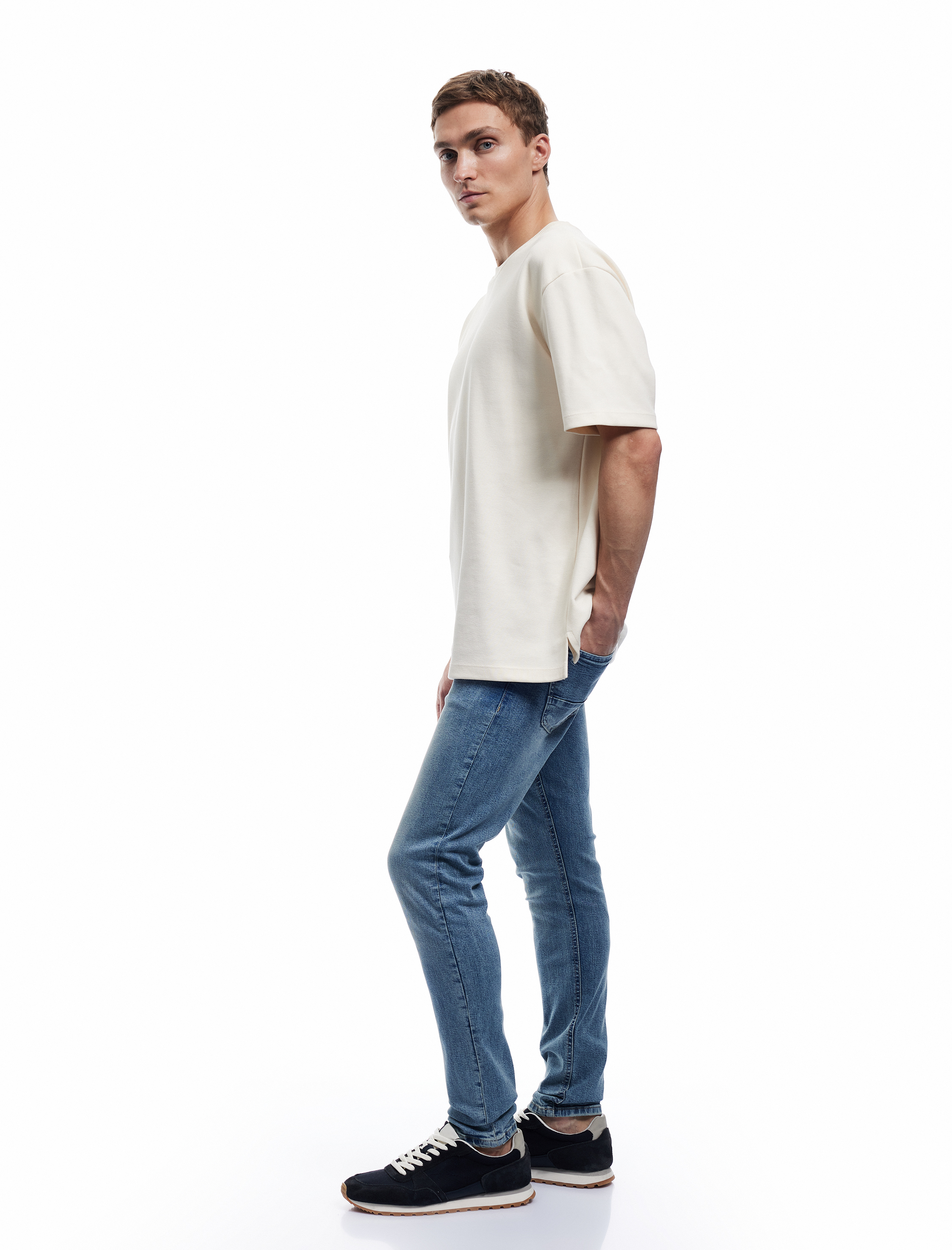   Normal Bel Pamuklu Skinny Fit Jean Pantolon - Michael Jean