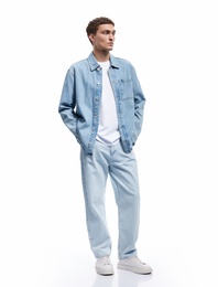 Pamuklu Cep Detaylı Bol Baggy Jean Pantolon