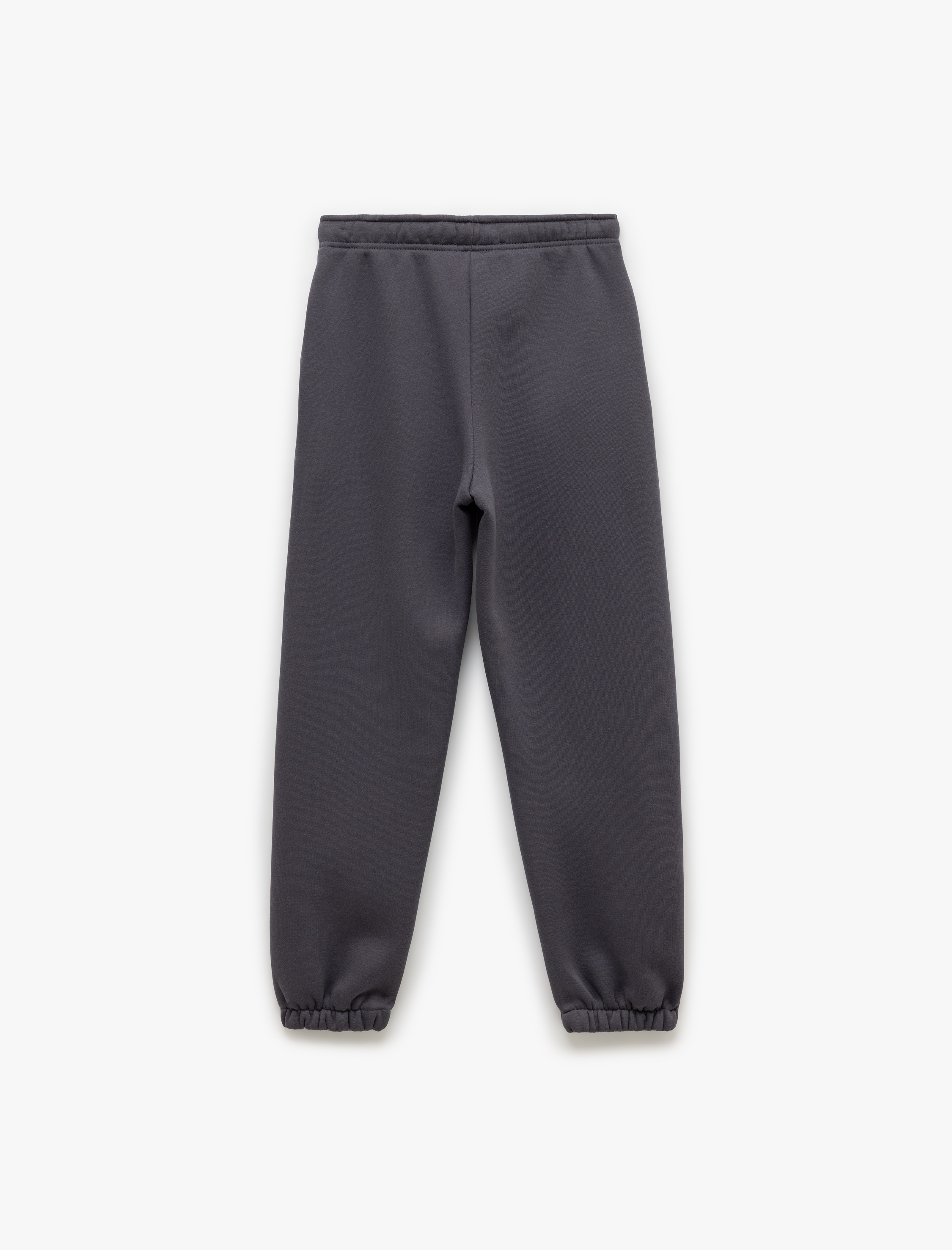   Pamuklu Şardonlu Cepli Beli Bağcıklı Oversize Jogger Eşofman Altı