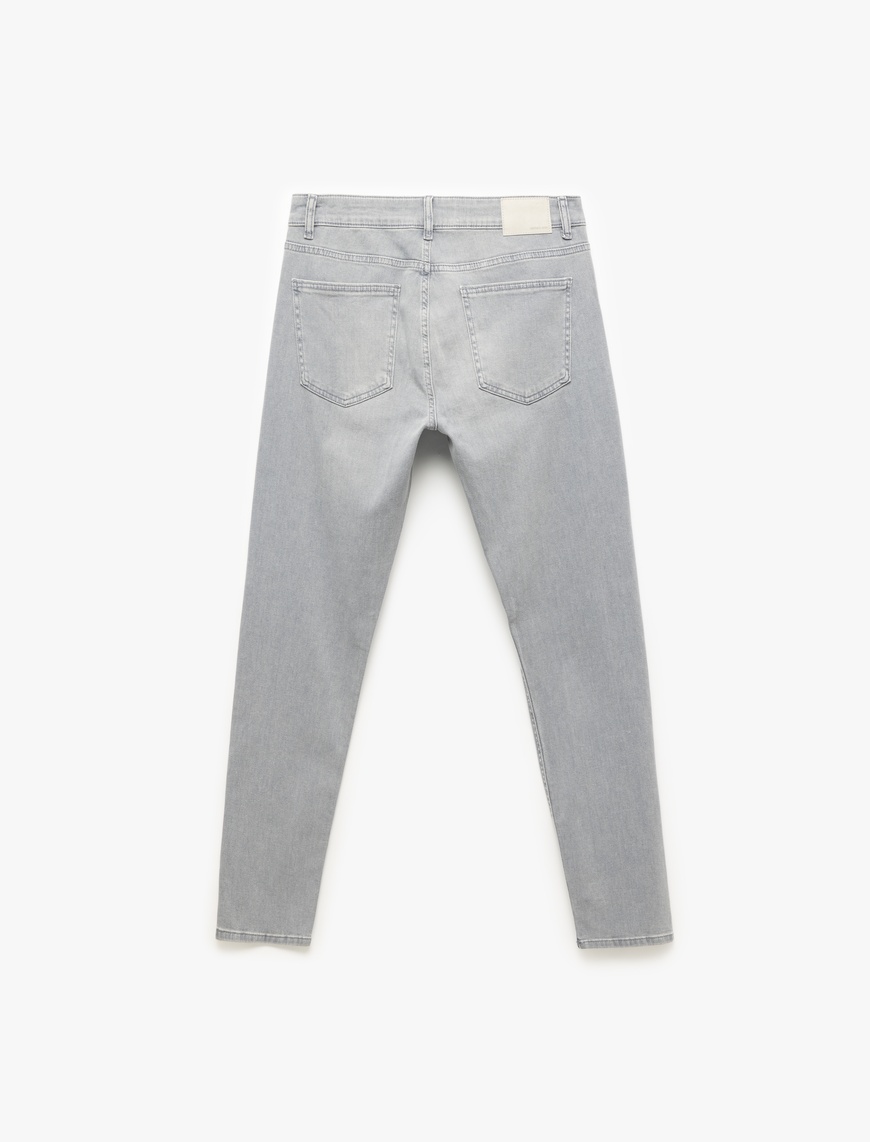   Normal Bel Pamuklu Skinny Fit Jean Pantolon - Michael Jean
