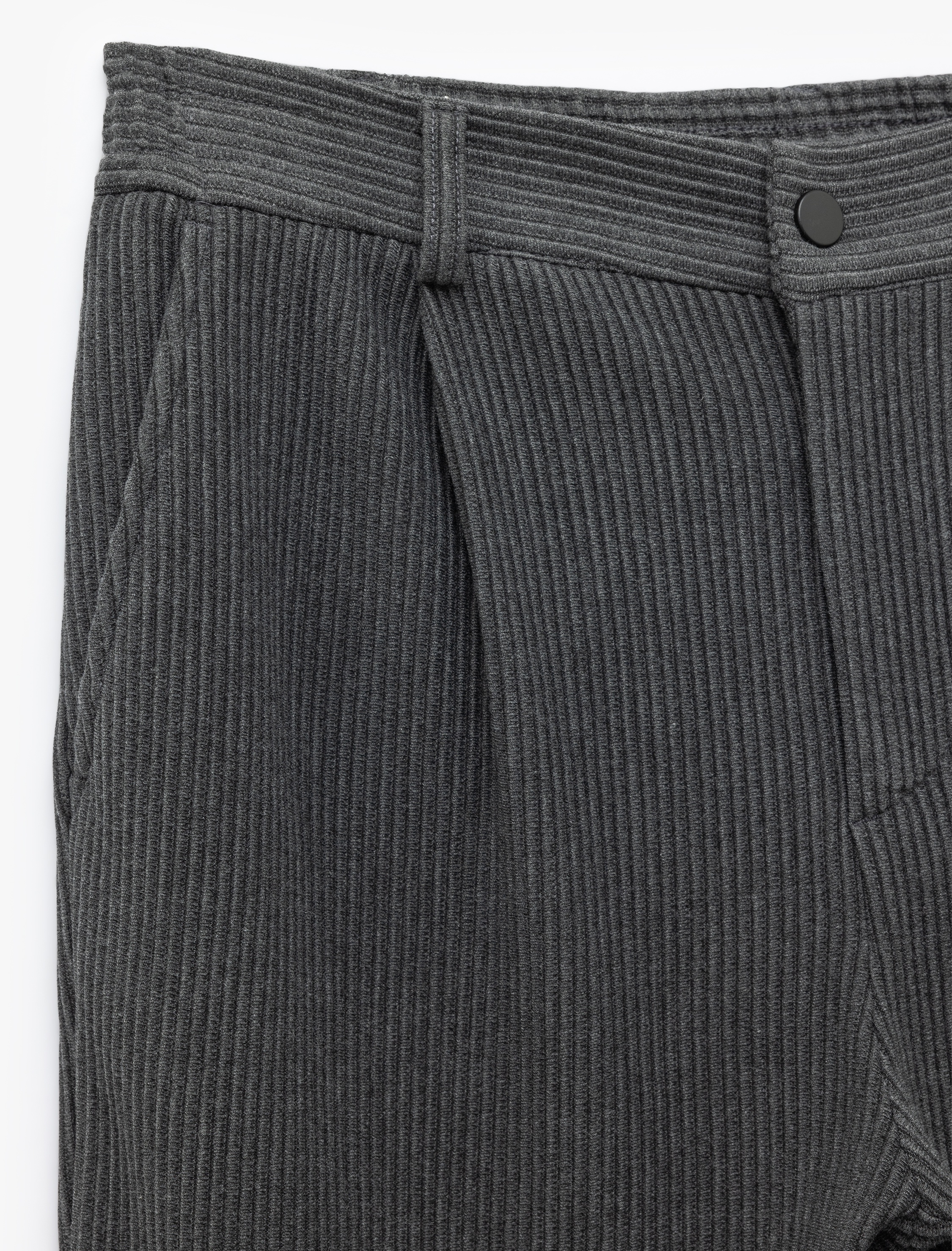   Normal Bel Cep Detaylı Düğmeli Fitilli Chino Pantolon