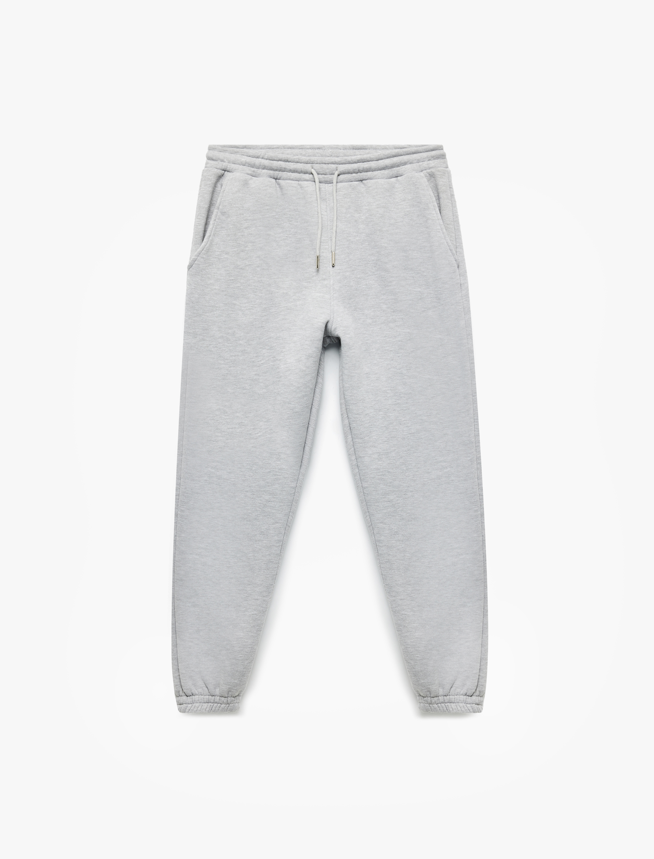   Cep Detaylı Beli Bağcıklı Şardonlu Jogger Spor Eşofman Altı