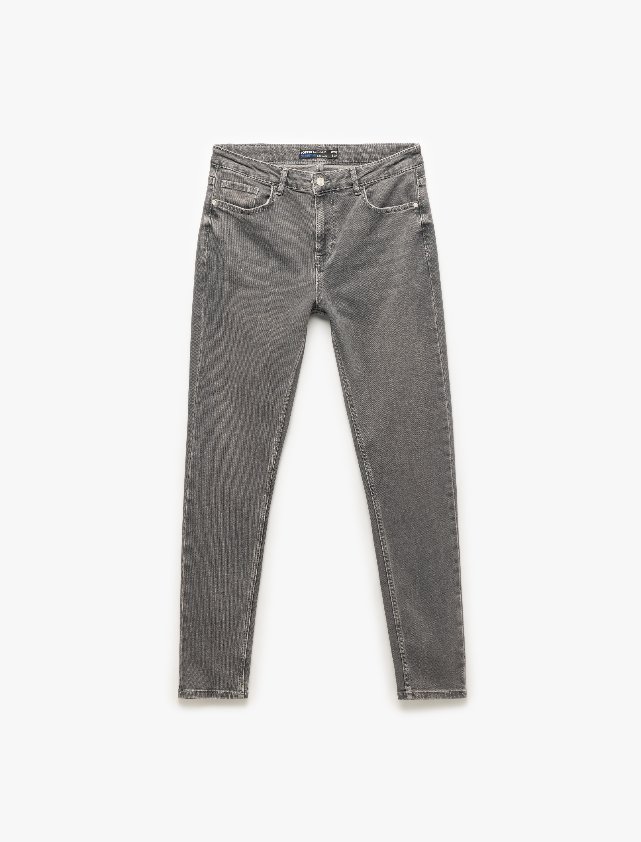   Normal Bel Pamuklu Skinny Fit Jean Pantolon - Michael Jean