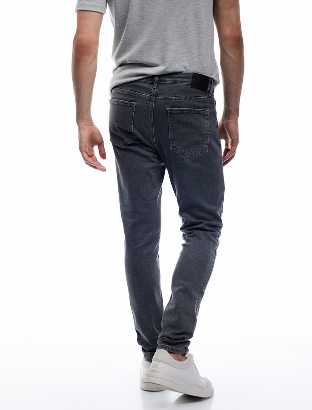 Normal Bel Pamuklu Skinny Fit Jean Pantolon - Michael Jean_2
