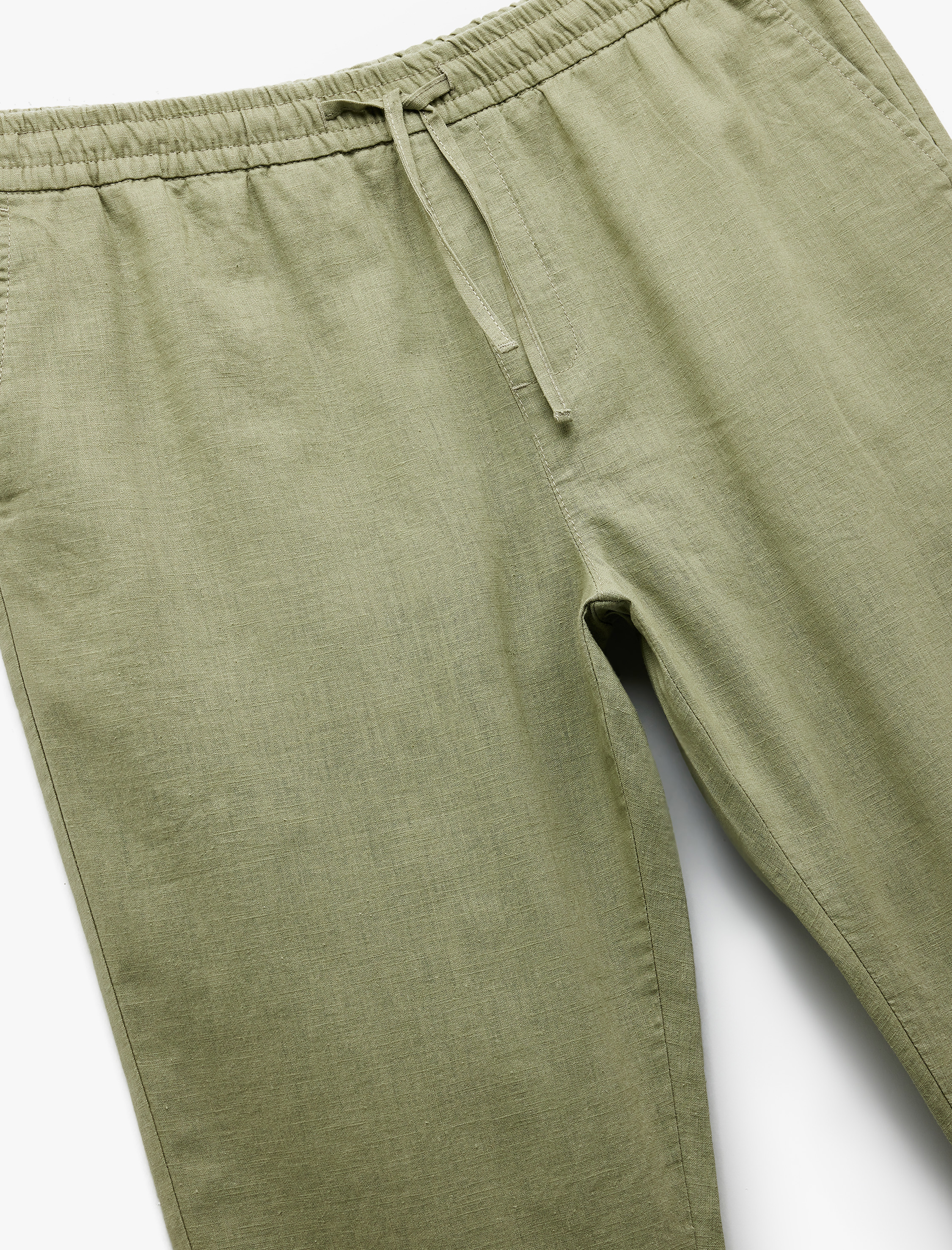   Cep Detaylı Regular Fit Beli Bağcıklı Pantolon