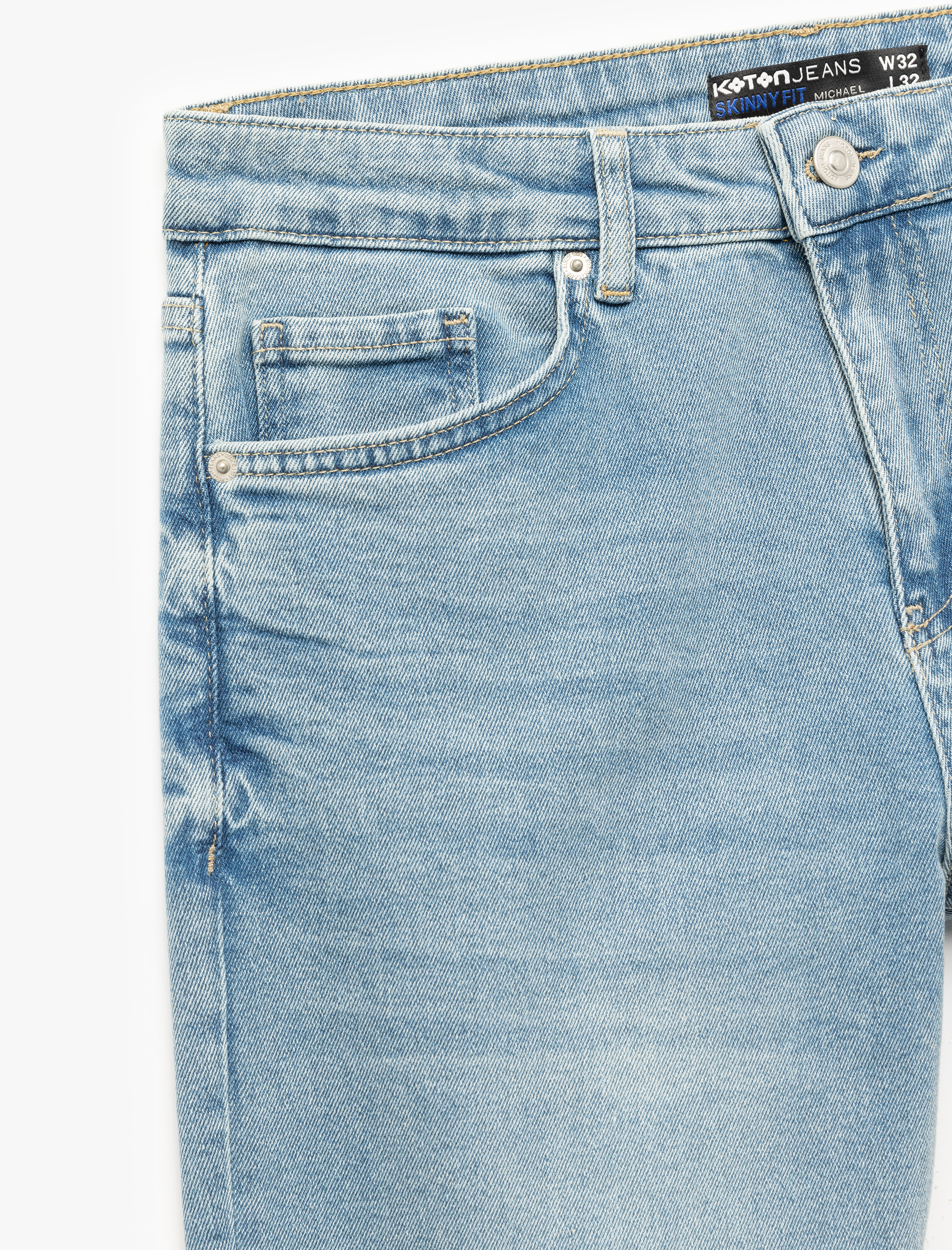   Pamuklu Normal Bel Skinny Fit Jean Pantolon - Michael Jean