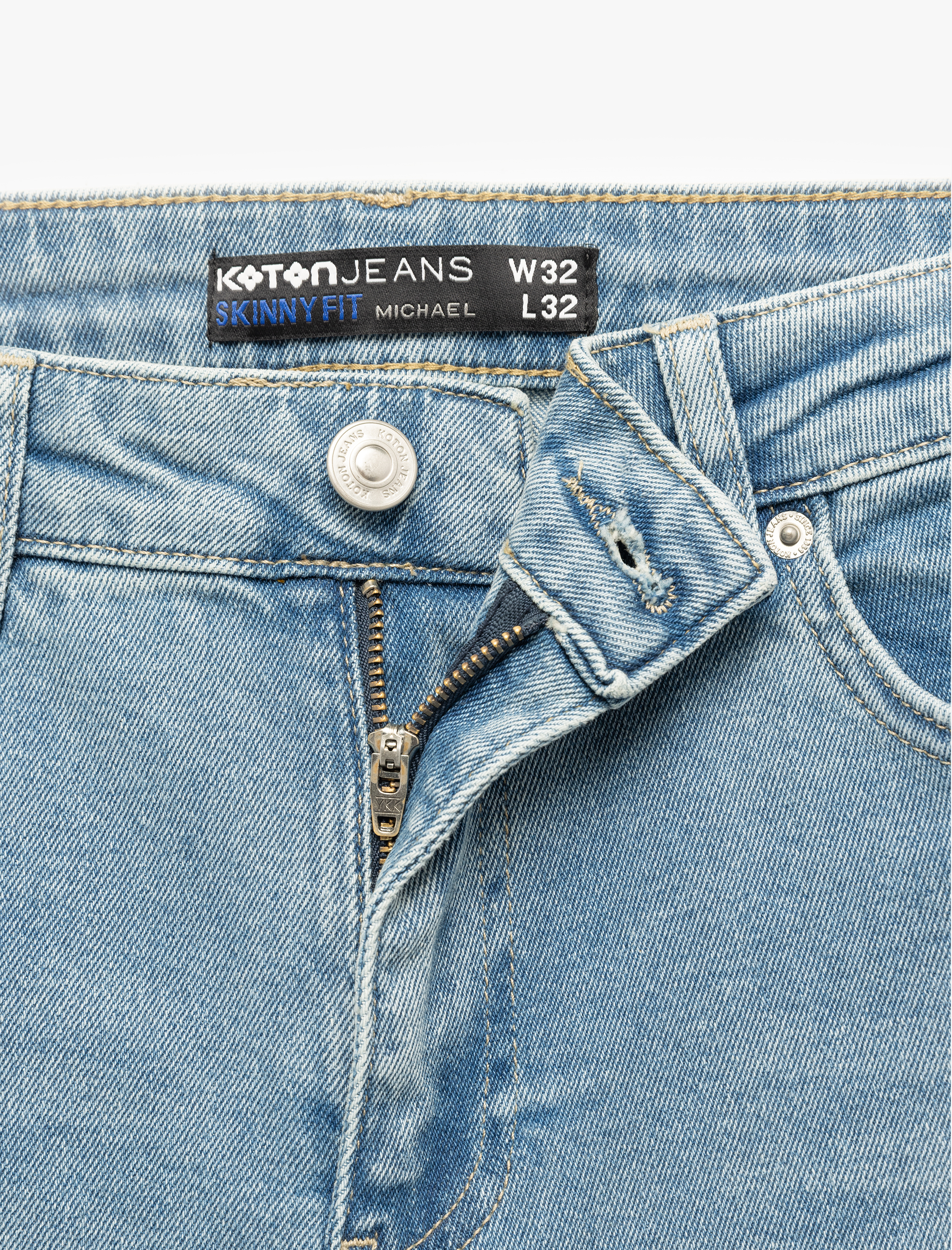   Pamuklu Normal Bel Skinny Fit Jean Pantolon - Michael Jean