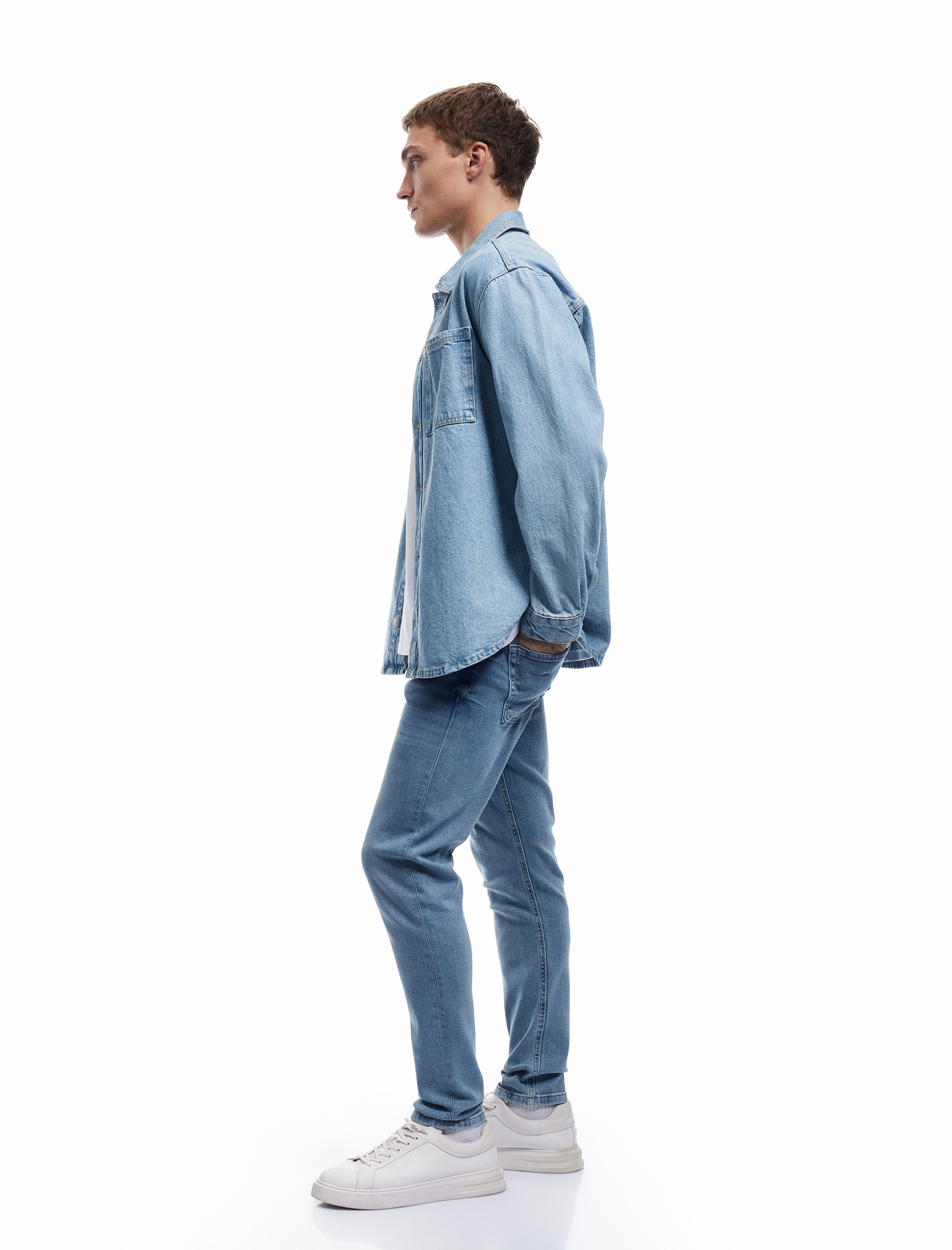   Pamuklu Normal Bel Skinny Fit Jean Pantolon - Michael Jean