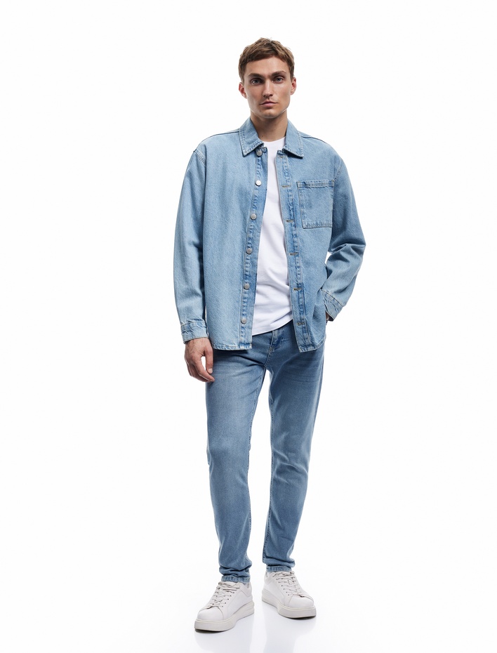  Pamuklu Normal Bel Skinny Fit Jean Pantolon - Michael Jean