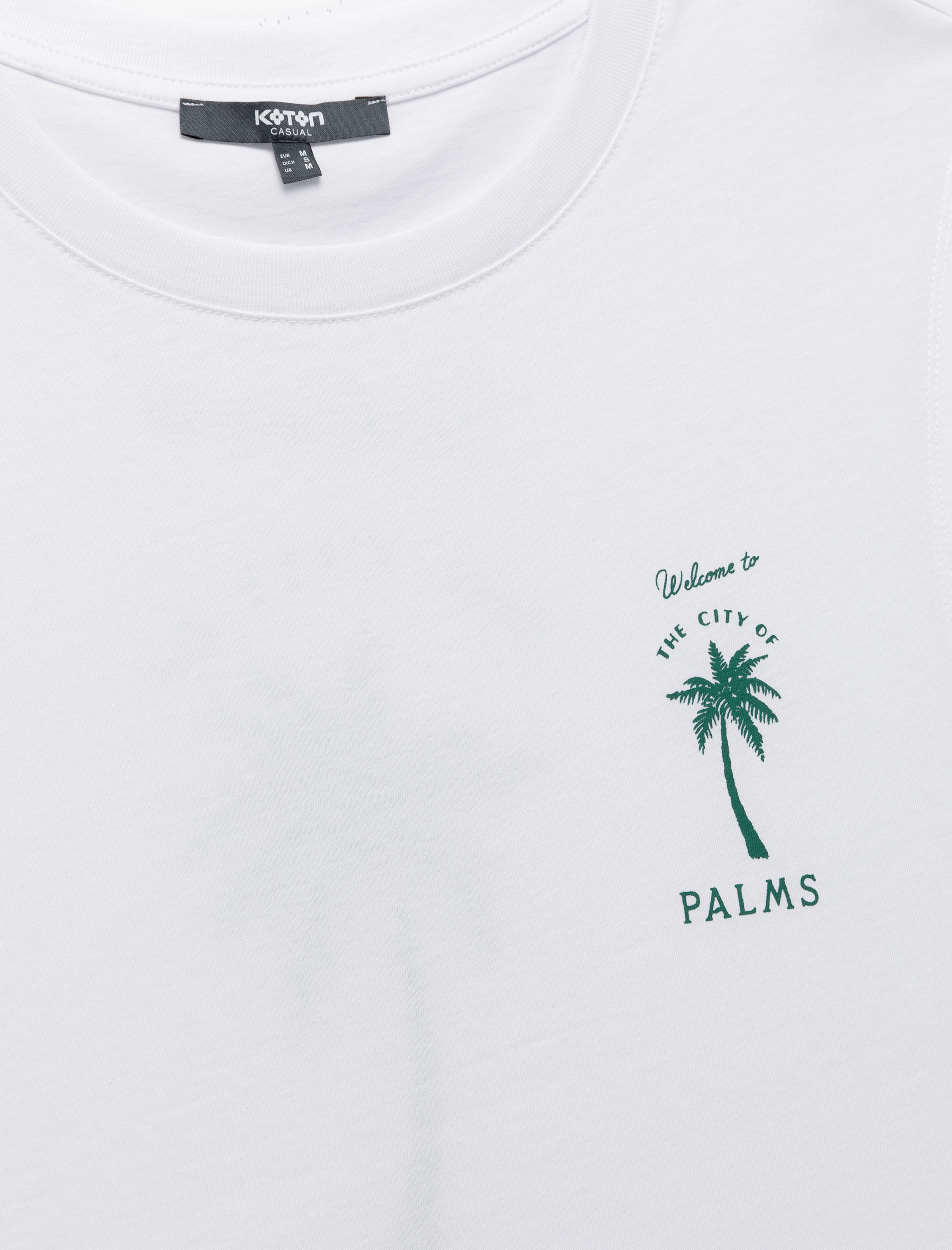   Pamuklu Bisiklet Yaka Kolsuz Arkası Baskılı Atlet