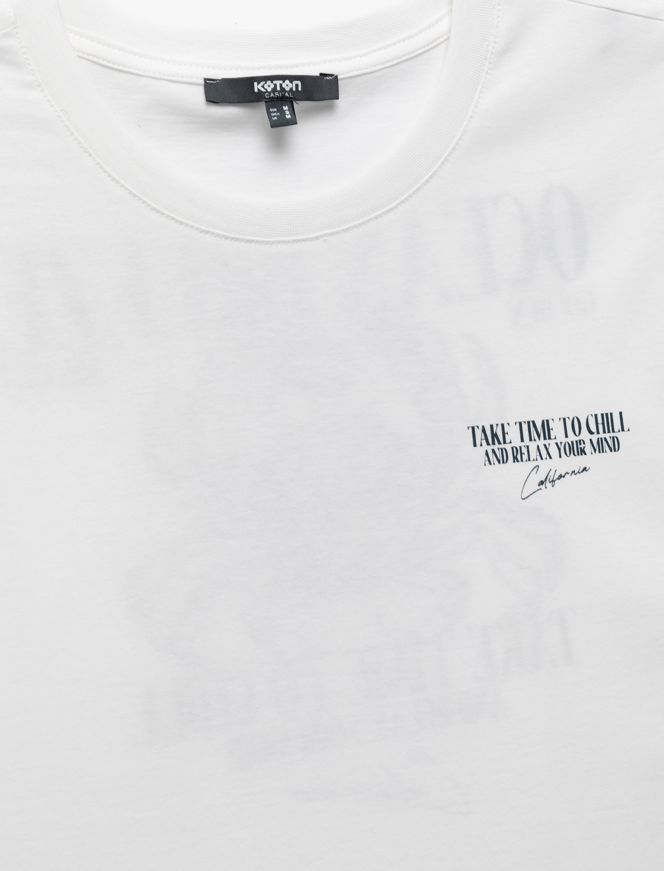   Bisiklet Yaka Kolsuz Pamuklu Arkası Baskılı Atlet