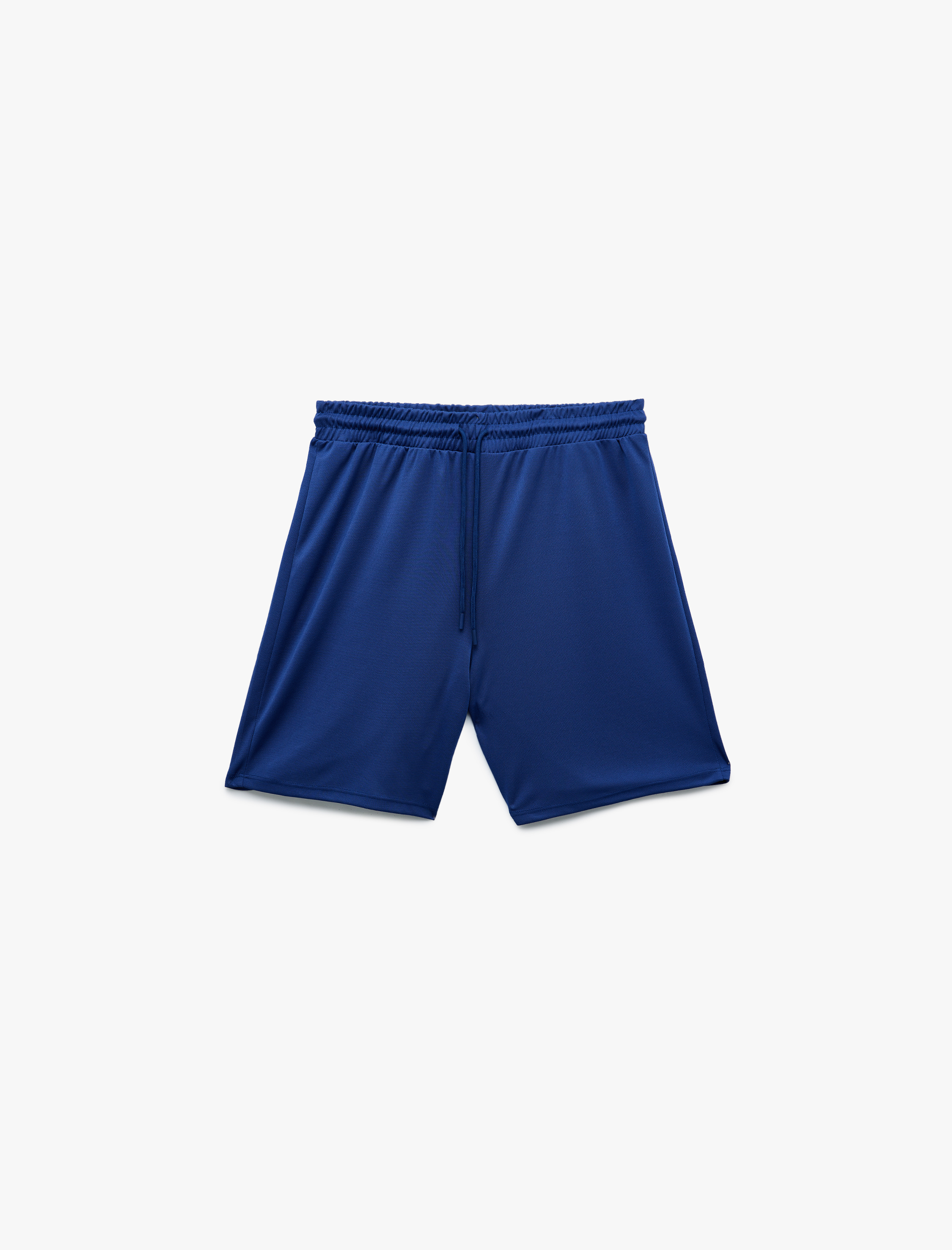   Cep Detaylı Basic Beli Bağcıklı Spor Şort