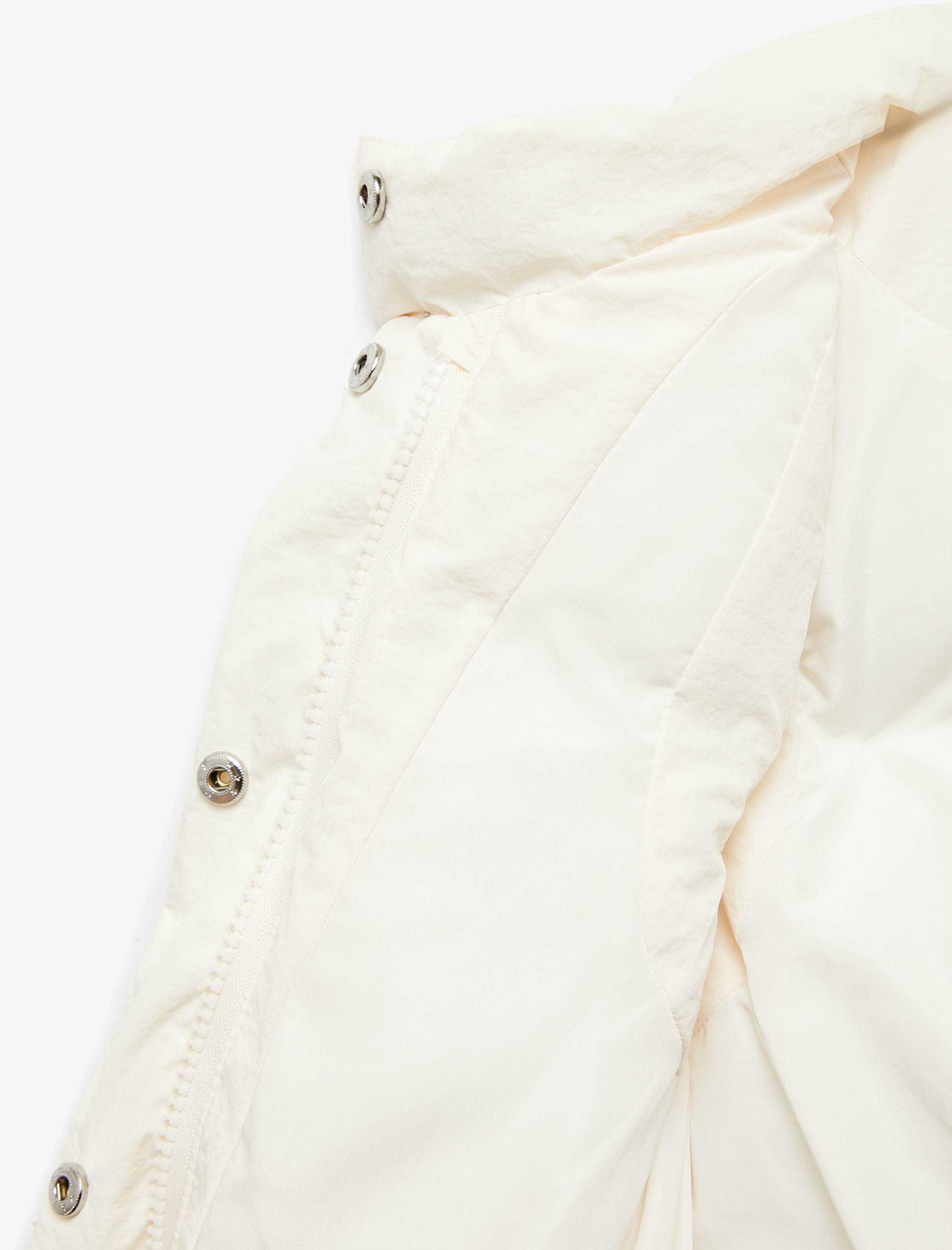  Kız Bebek Dik Yaka Kolsuz Çıtçıt Kapamalı Şişme Yelek