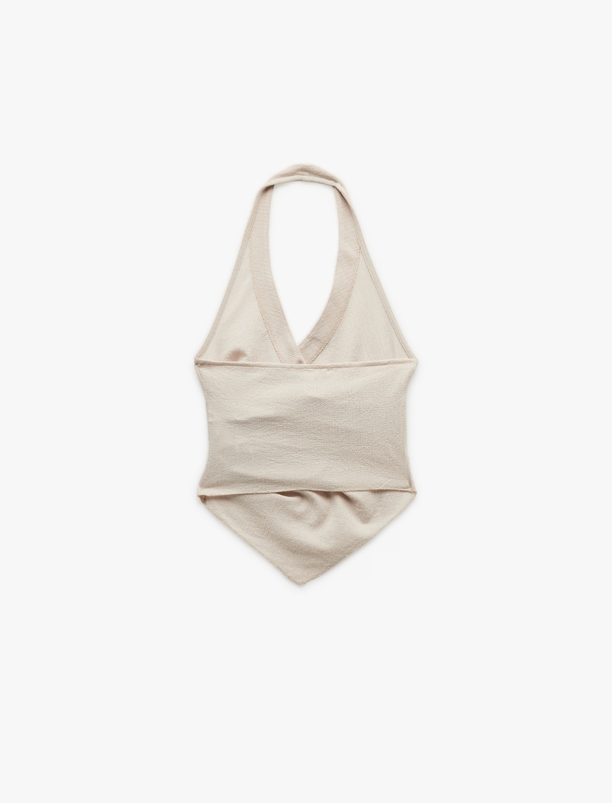   Halter Neck Blouse