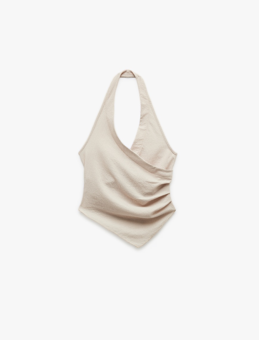   Halter Neck Blouse