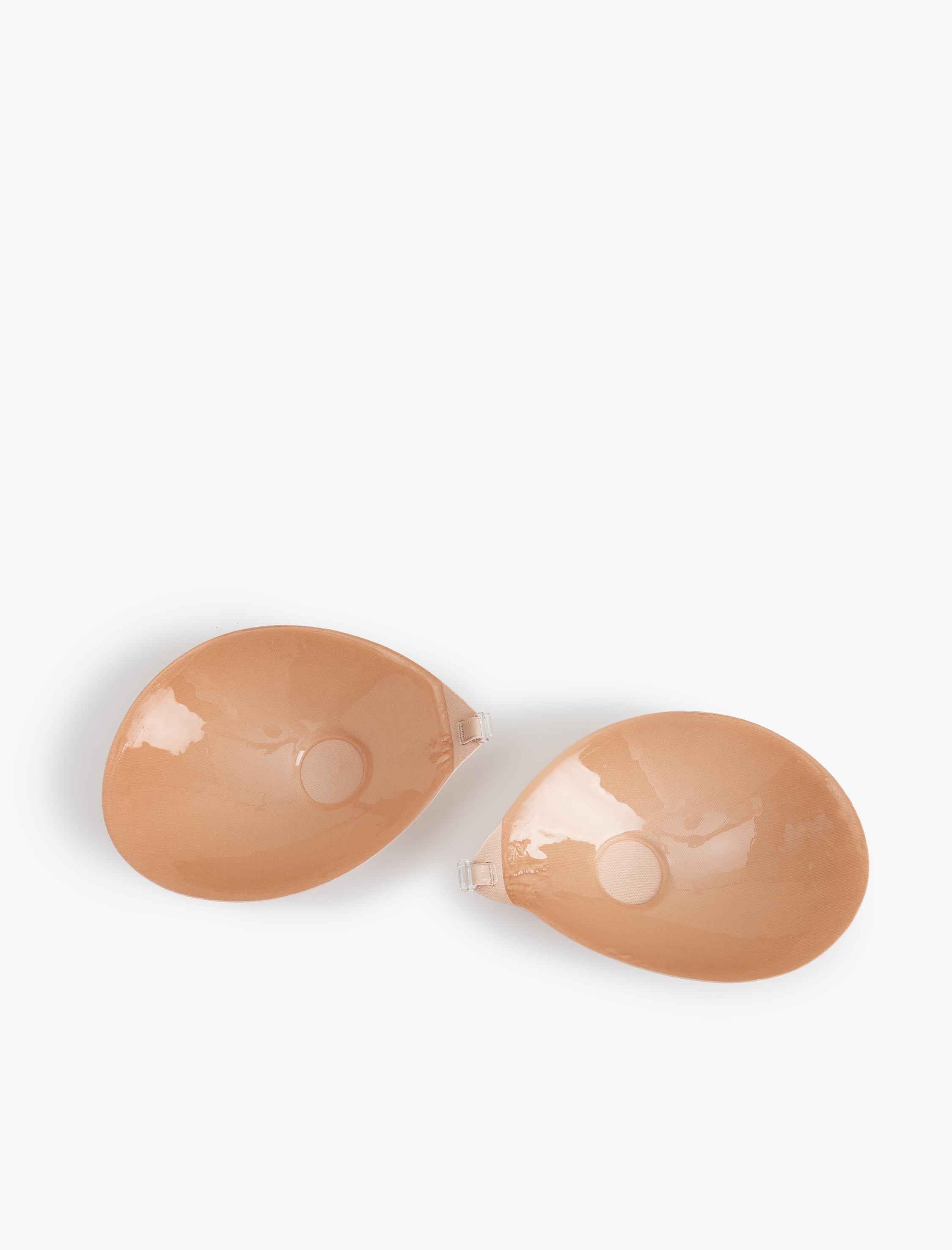   Omuz Askısız Sırt Şeritsiz Slikonlu Kaplı Önü Kopçalı Dekolte Sütyeni