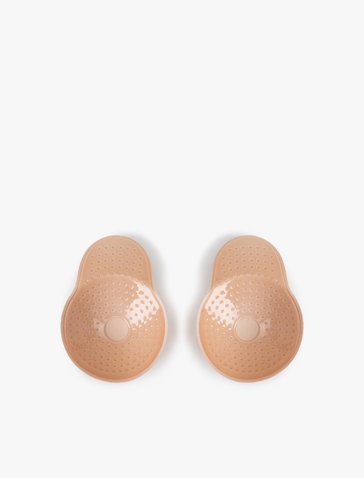  Kaplı Silikon Kauçuk Yapışkanlı Dekolte Sütyeni