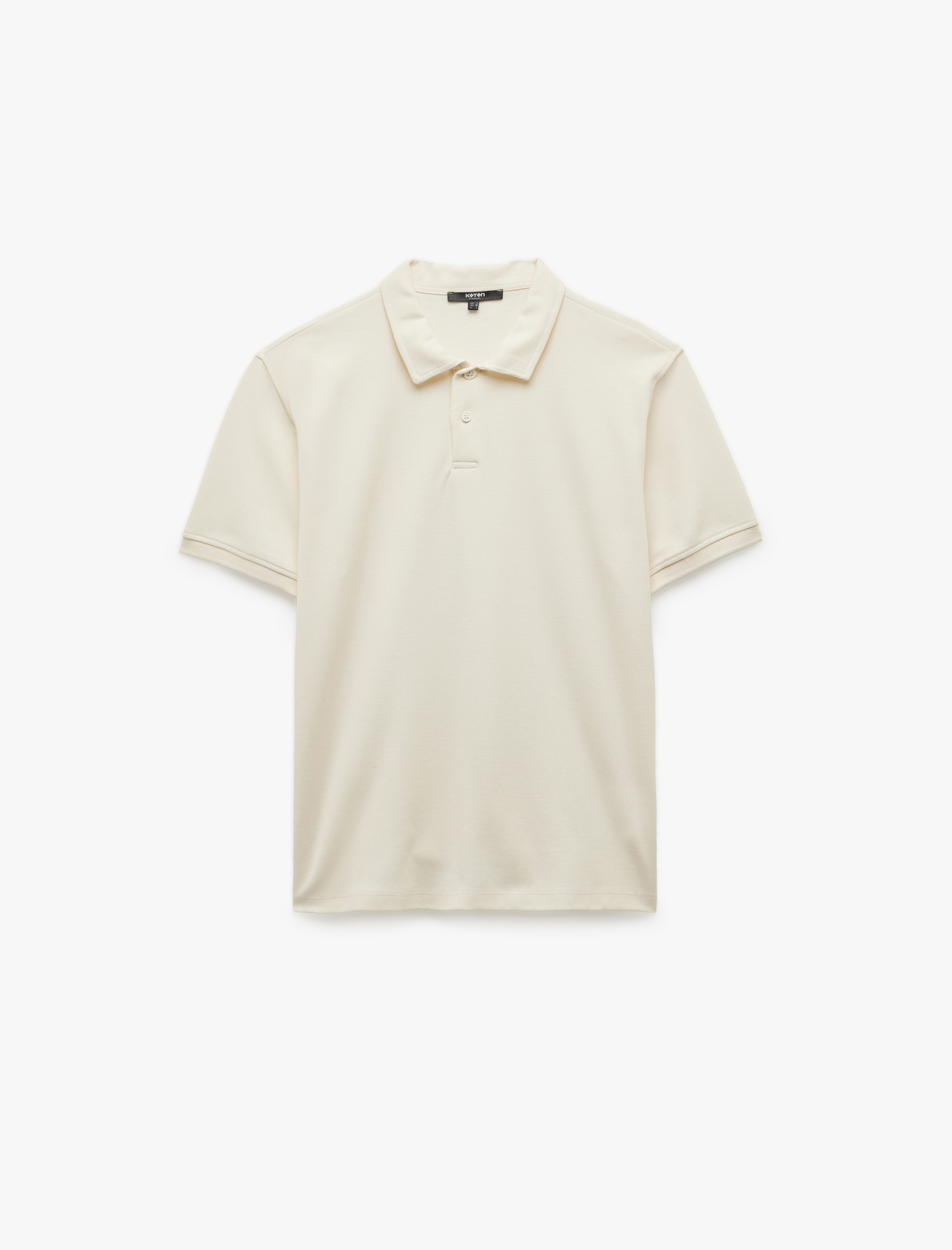   Pamuklu Düğmeli Regular Fit Kısa Kollu Polo Yaka Tişört