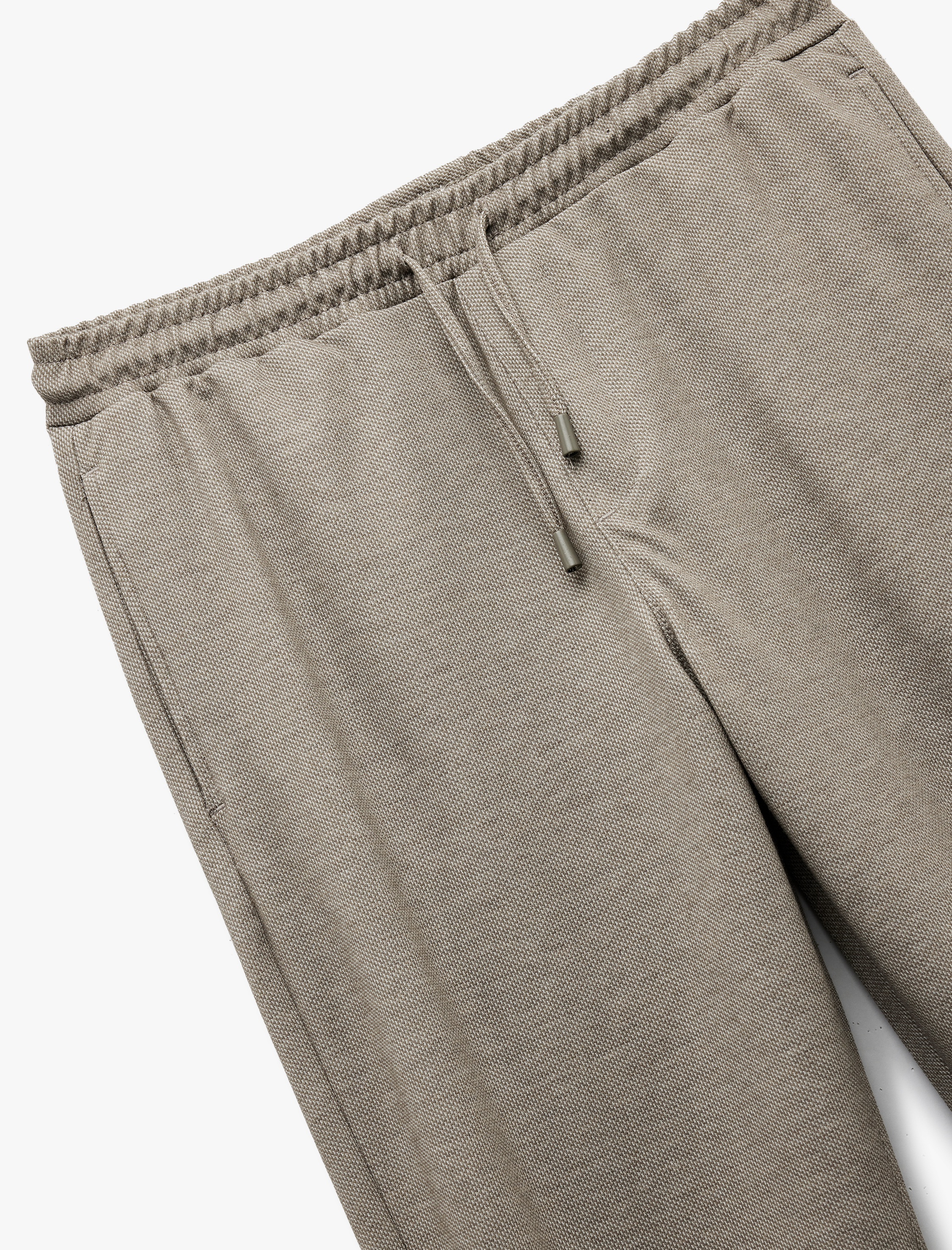   Katlamalı Paça Cep Detaylı Beli Bağcıklı Eşofman Pantolon