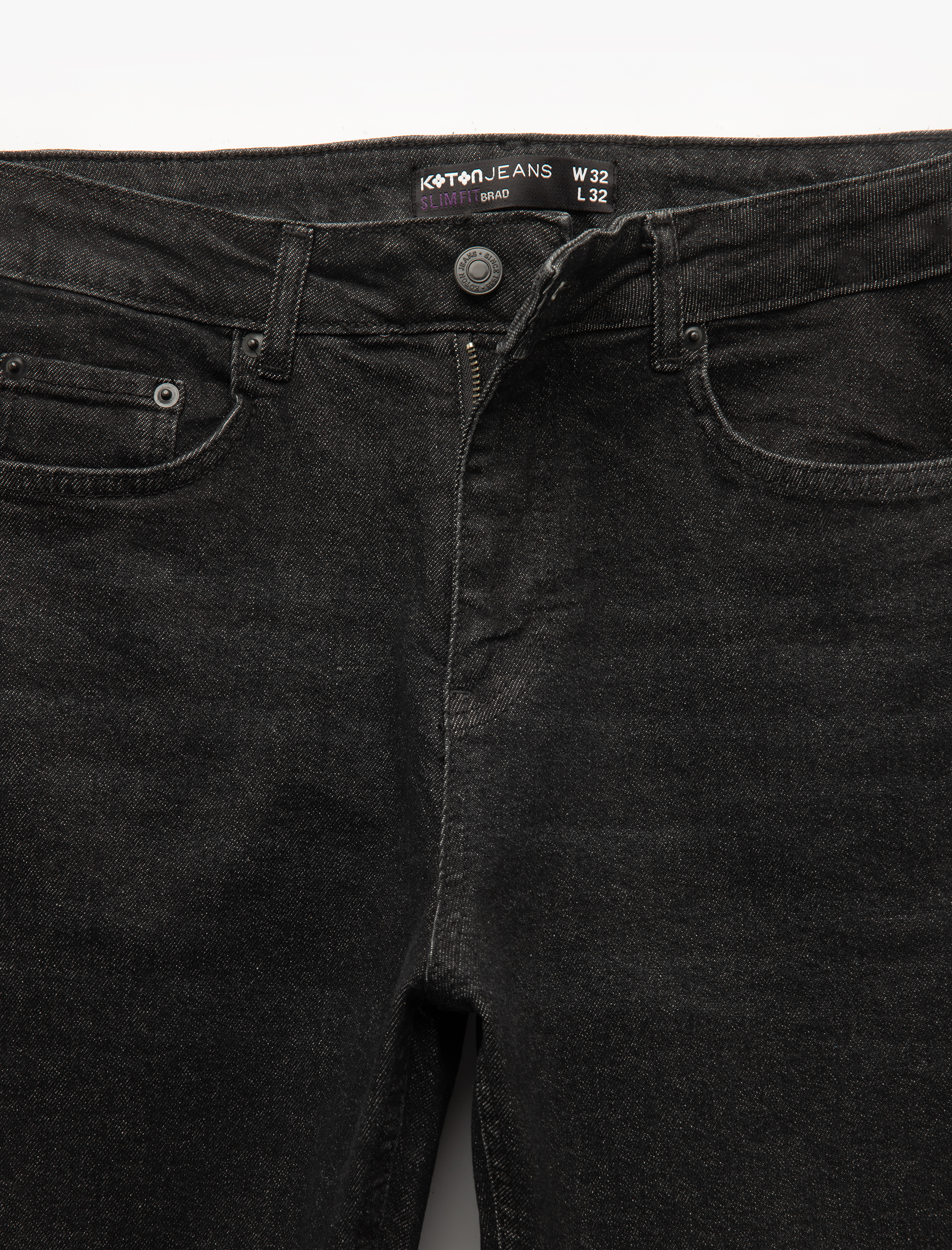   Pamuklu Normal Bel Slim Fit Jean Pantolon - Brad Jean