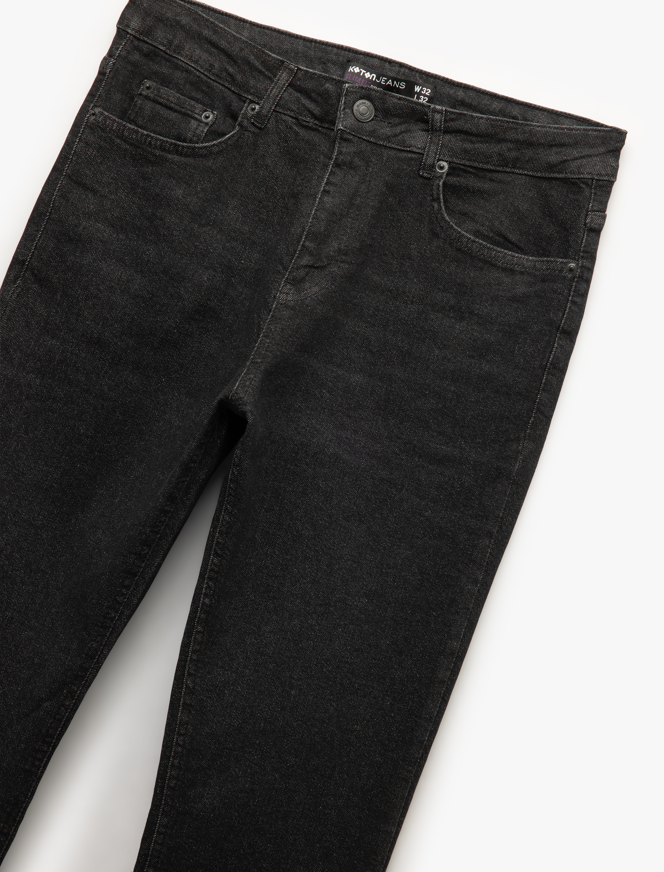   Pamuklu Normal Bel Slim Fit Jean Pantolon - Brad Jean